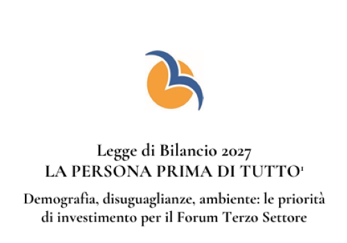 Documento del Forum Terzo Settore per la Legge di Bilancio per il 2027
