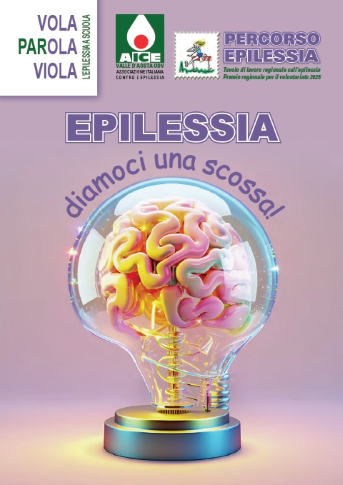 Opuscolo epilessia AICE Valle d'Aosta, rivolto ai più grandi
