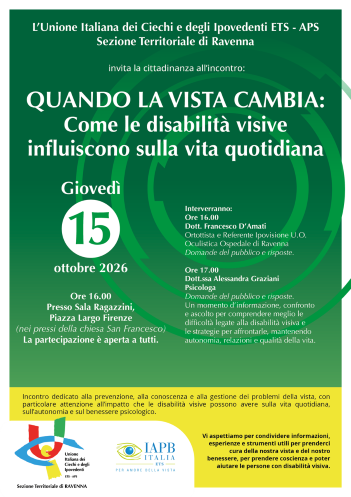 UICI Ravenna, 15 ottobre 2026