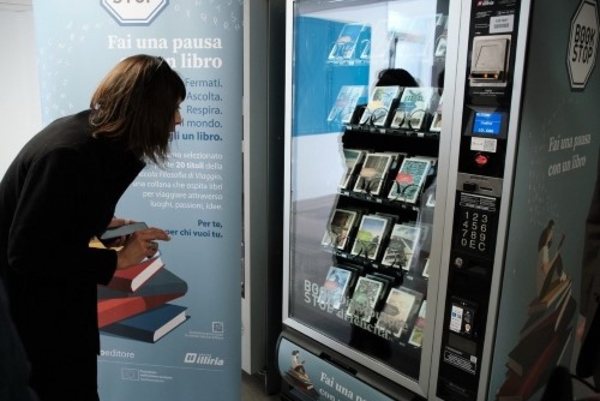 Negli ospedali arriva il distributore di libri