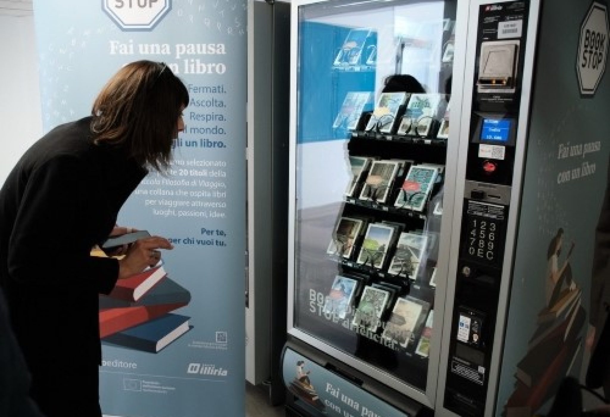 Negli ospedali arriva il distributore di libri