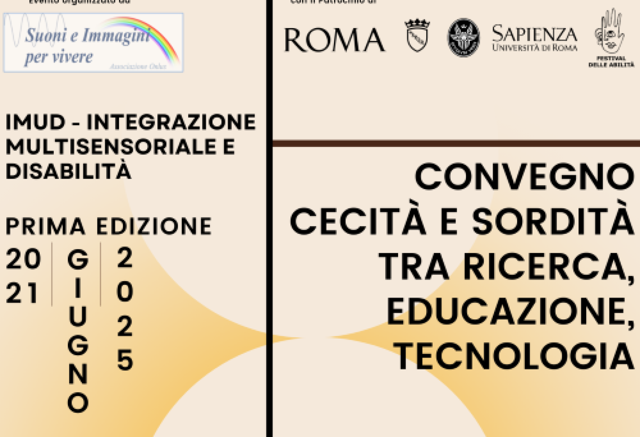 Cecità e Sordità tra ricerca, educazione e tecnologia