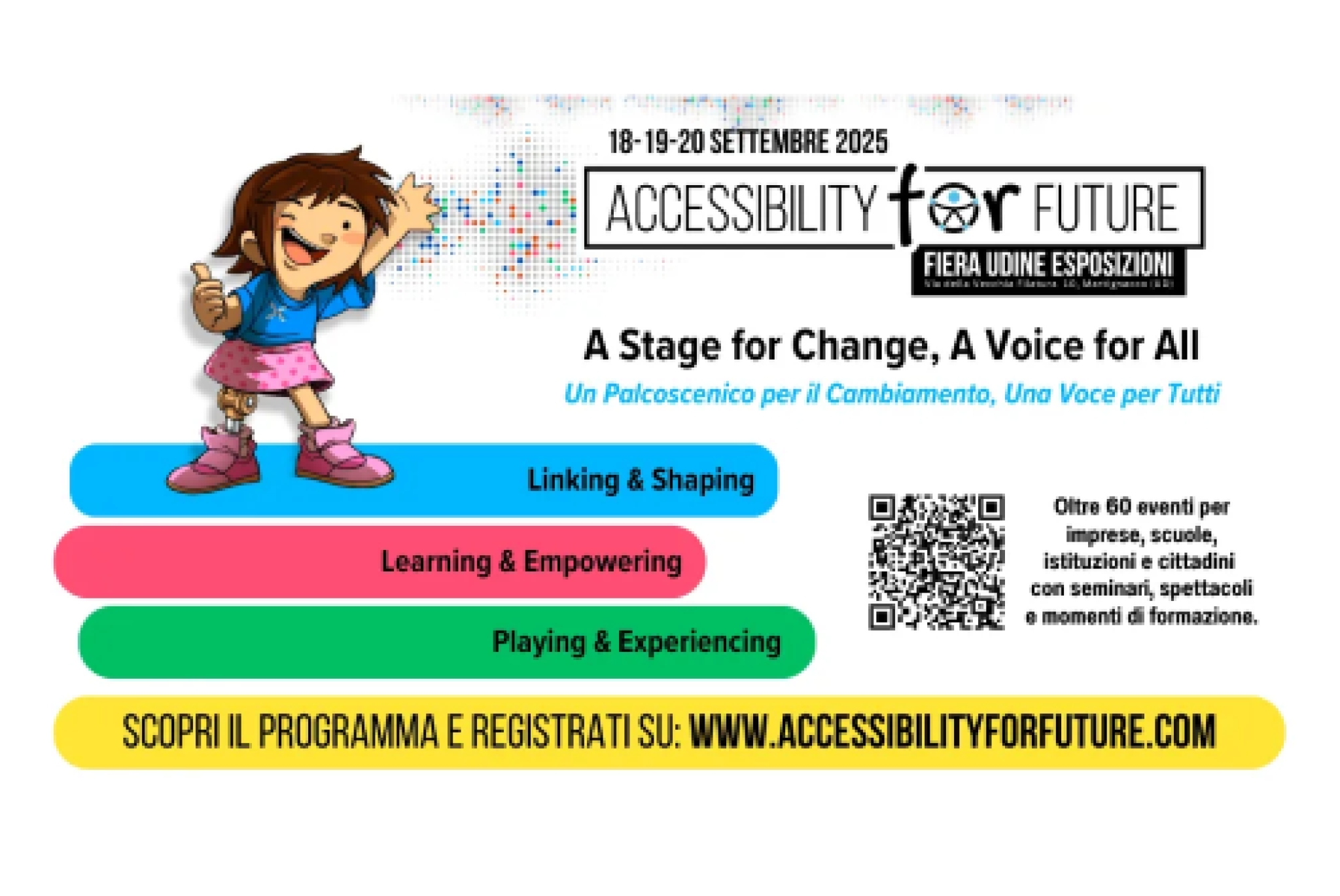 Alla vigilia di “Accessibility for Future” a Udine