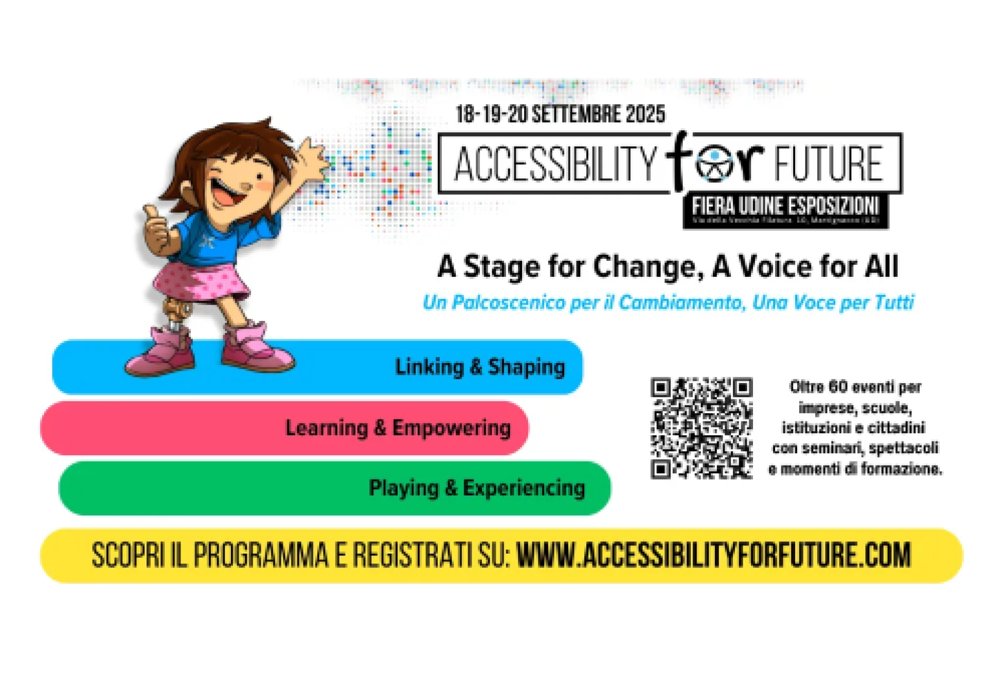 Alla vigilia di “Accessibility for Future” a Udine