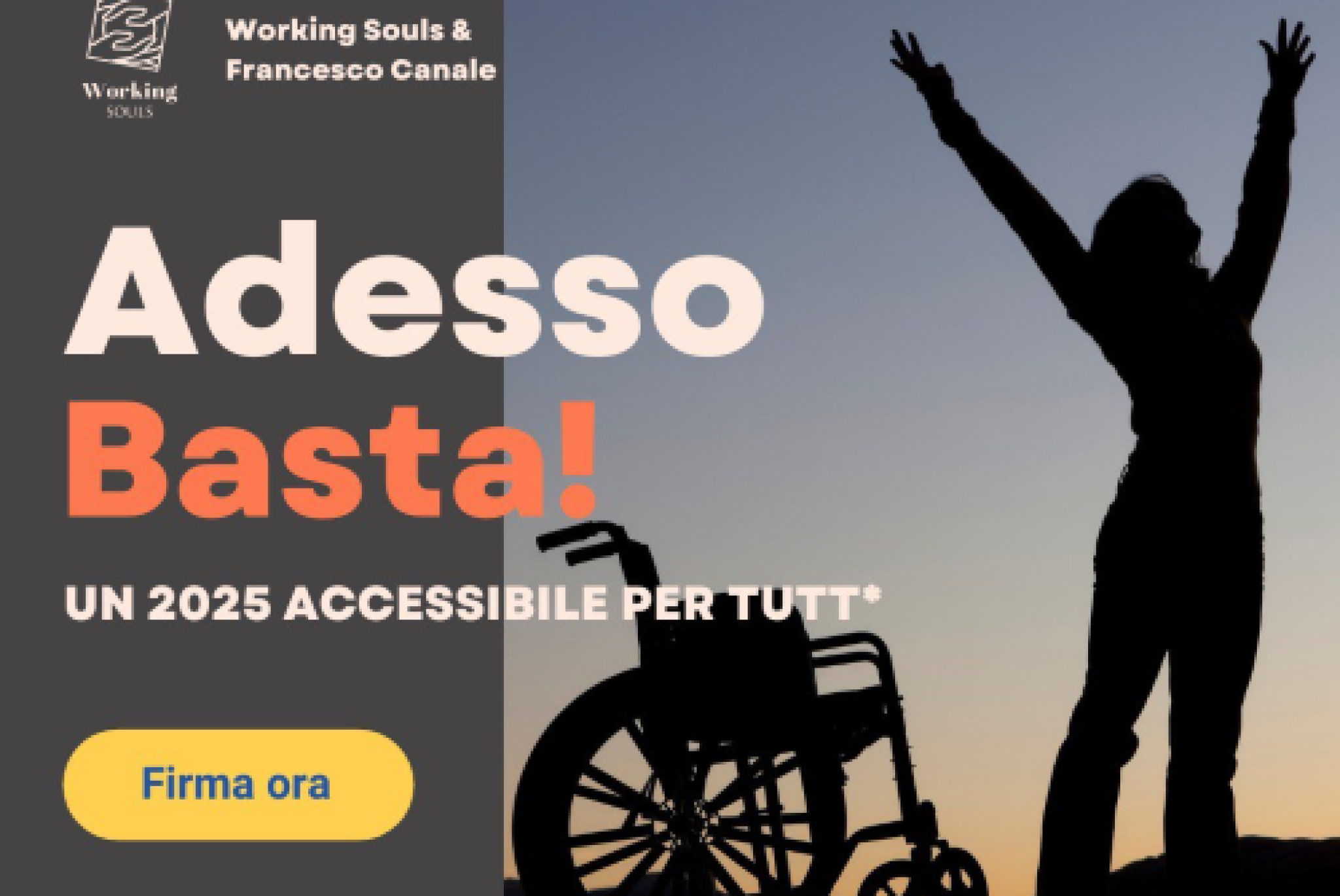 “Adesso Basta!”, un impegno per il cambiamento