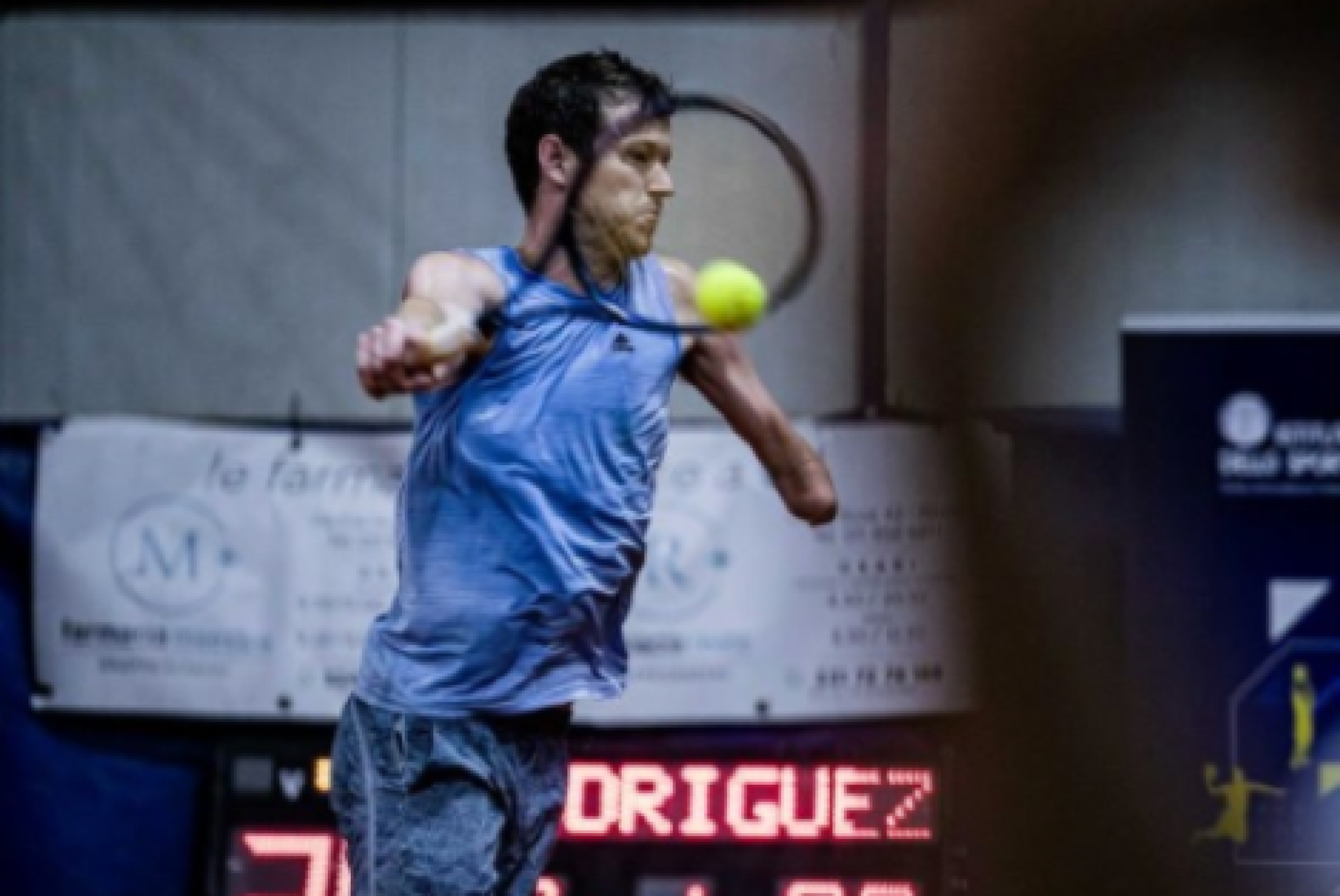 Il neozelandese Alex Hunt, campione mondiale di para standing tennis