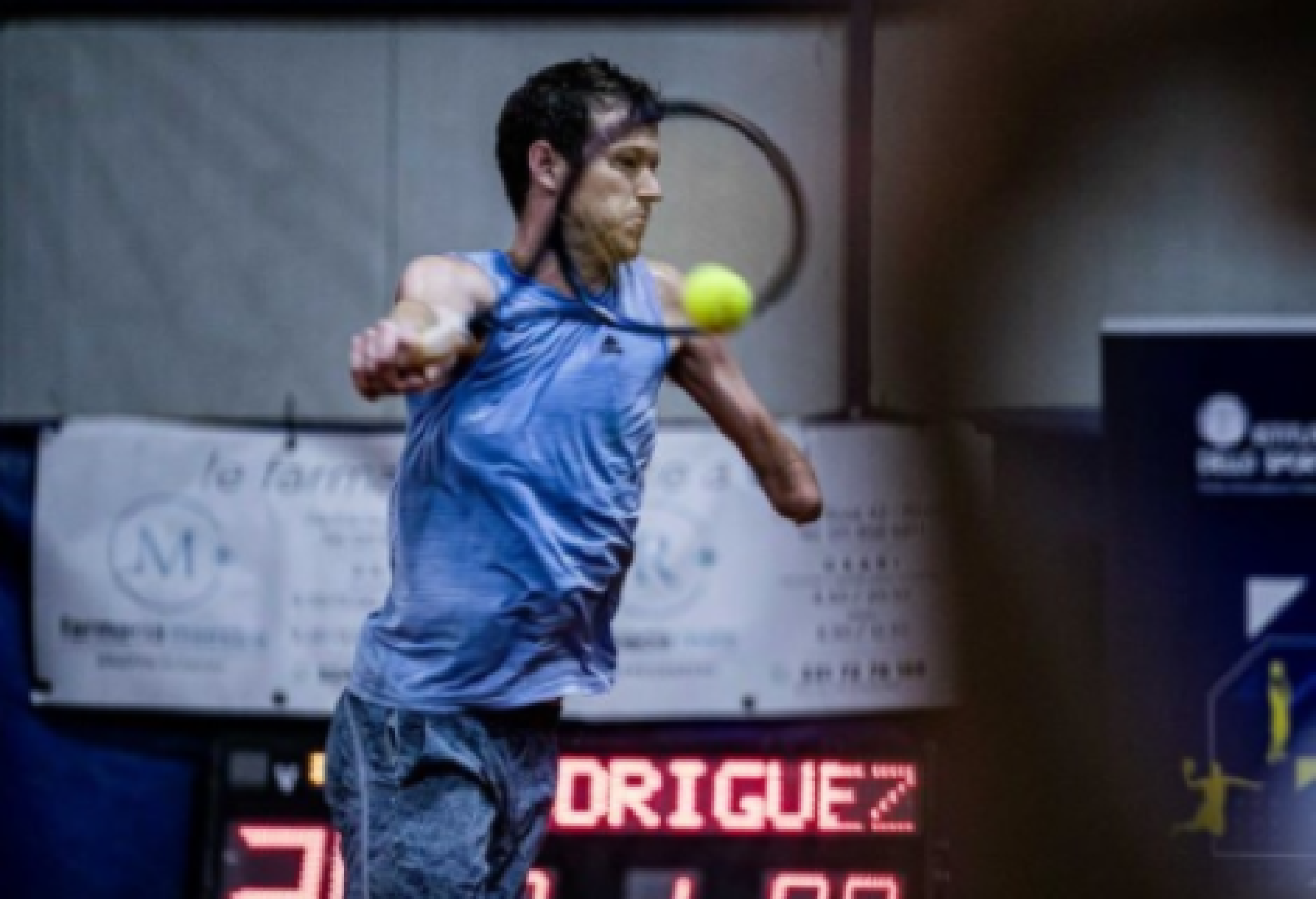 Il neozelandese Alex Hunt, campione mondiale di para standing tennis