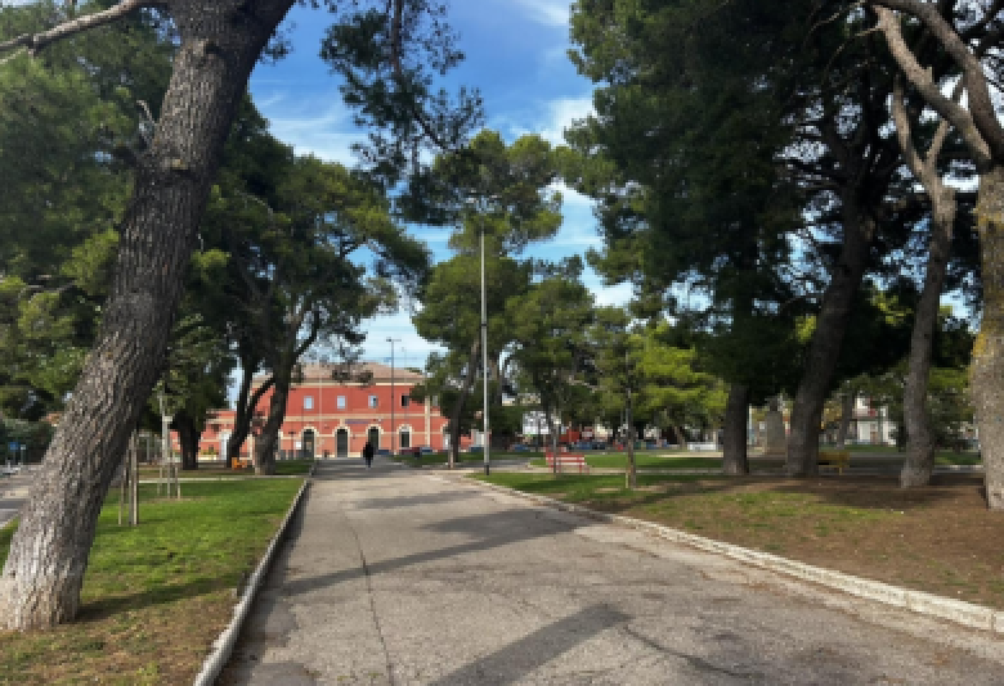 Piazza Stazione ad Altamura sulla quale si è focalizzato il video "Sguardi inclusivi sulla città"