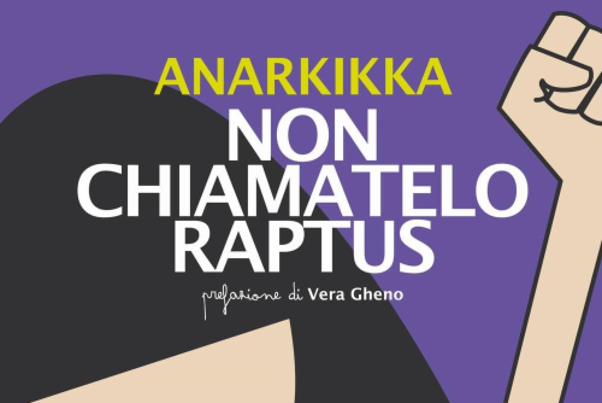 L'artista Anarkikka presenterà il 15 marzo il proprio libro "Non chiamatelo raptus", durante l'evento conclusivo della mostra di Roma "Sensuability, ti ha detto niente la mamma?"