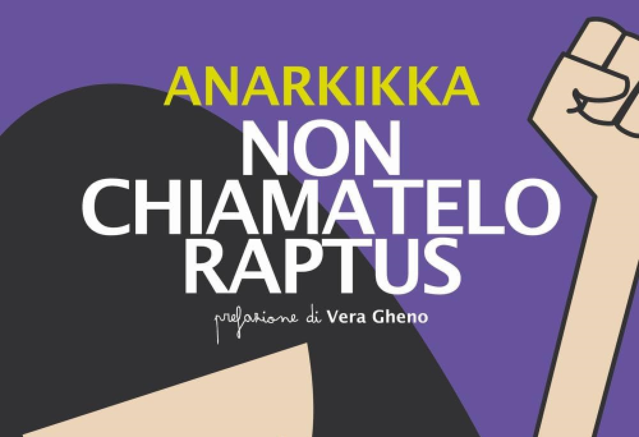 L'artista Anarkikka presenterà il 15 marzo il proprio libro "Non chiamatelo raptus", durante l'evento conclusivo della mostra di Roma "Sensuability, ti ha detto niente la mamma?"