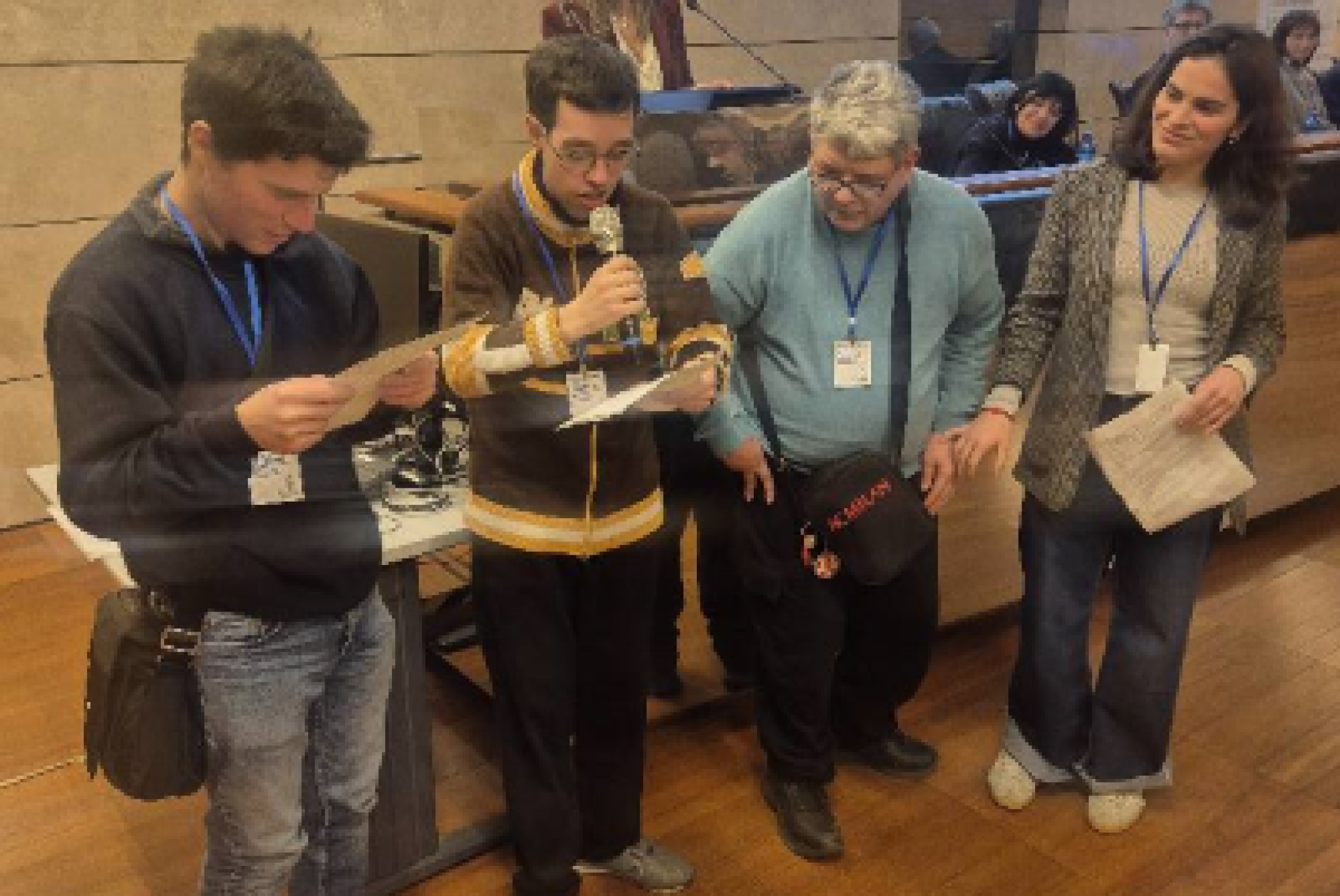 L'intervento di alcuni Autorappresentanti agli "Stati Generali ANFFAS sulle Disabilità Intellettive e Disturbi del Neurosviluppo dell’Emilia Romagna"