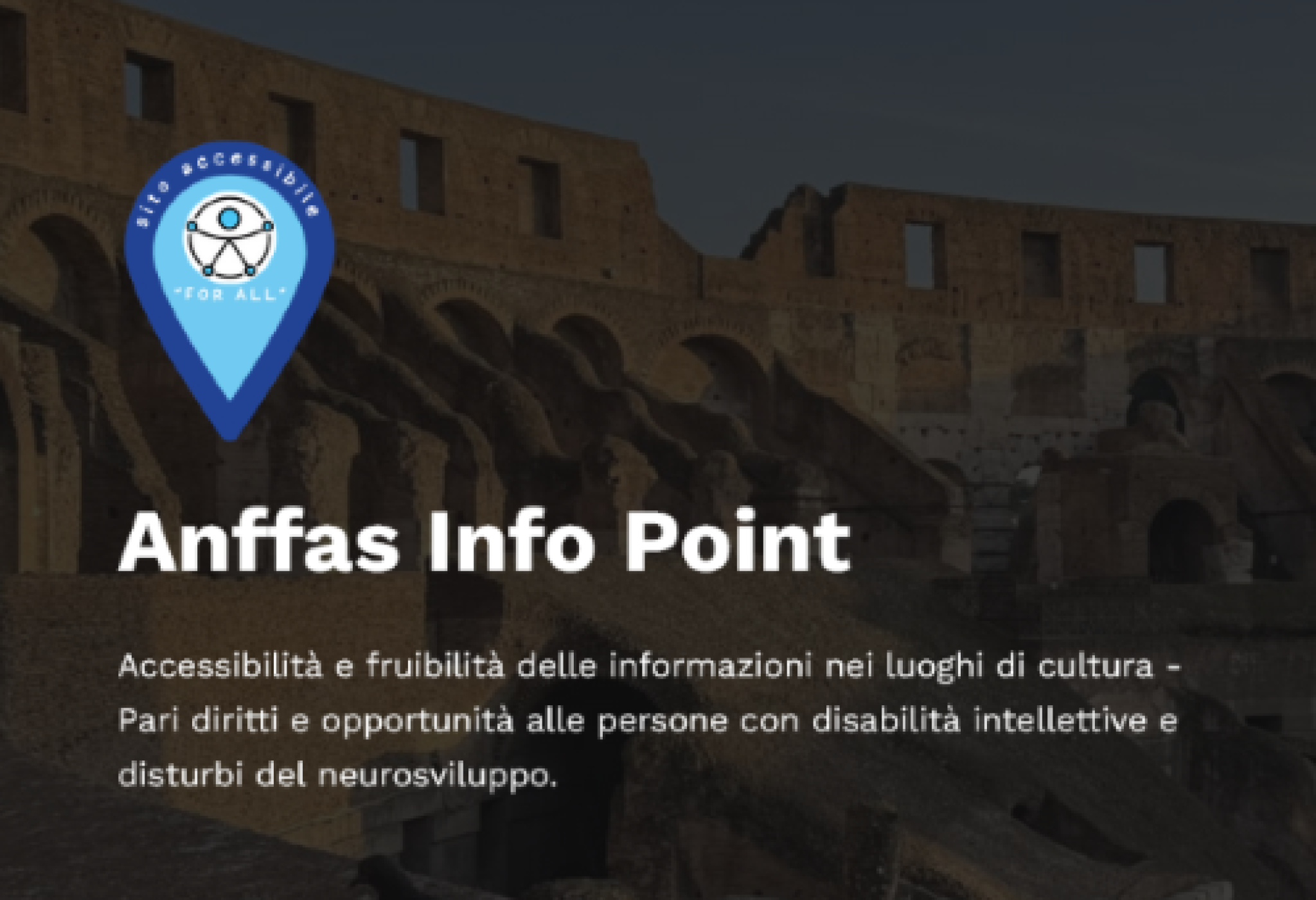 “Info Point”, ovvero L’accessibilità è un diritto per tutte le persone con disabilità