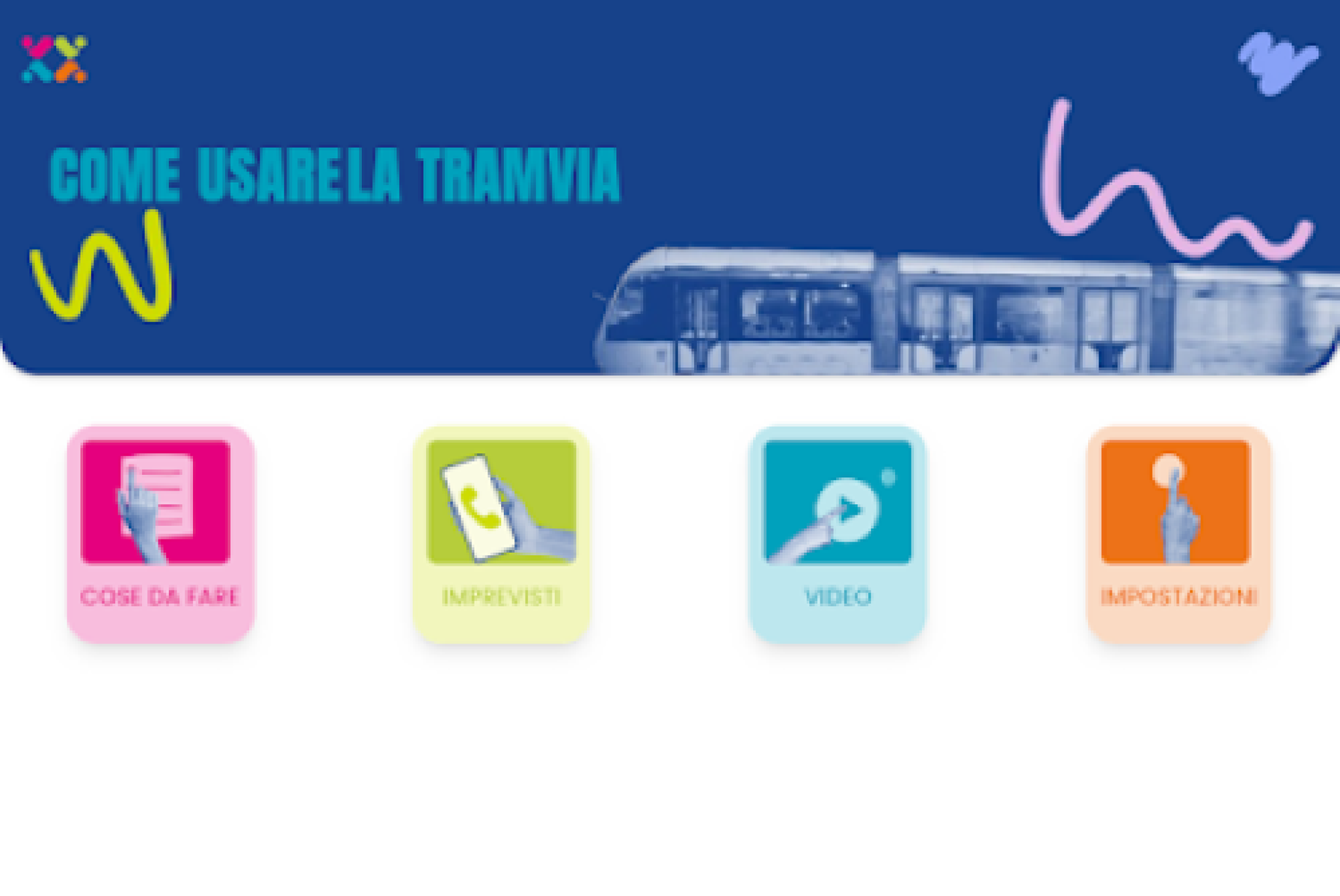 L'app "Via Blu"
