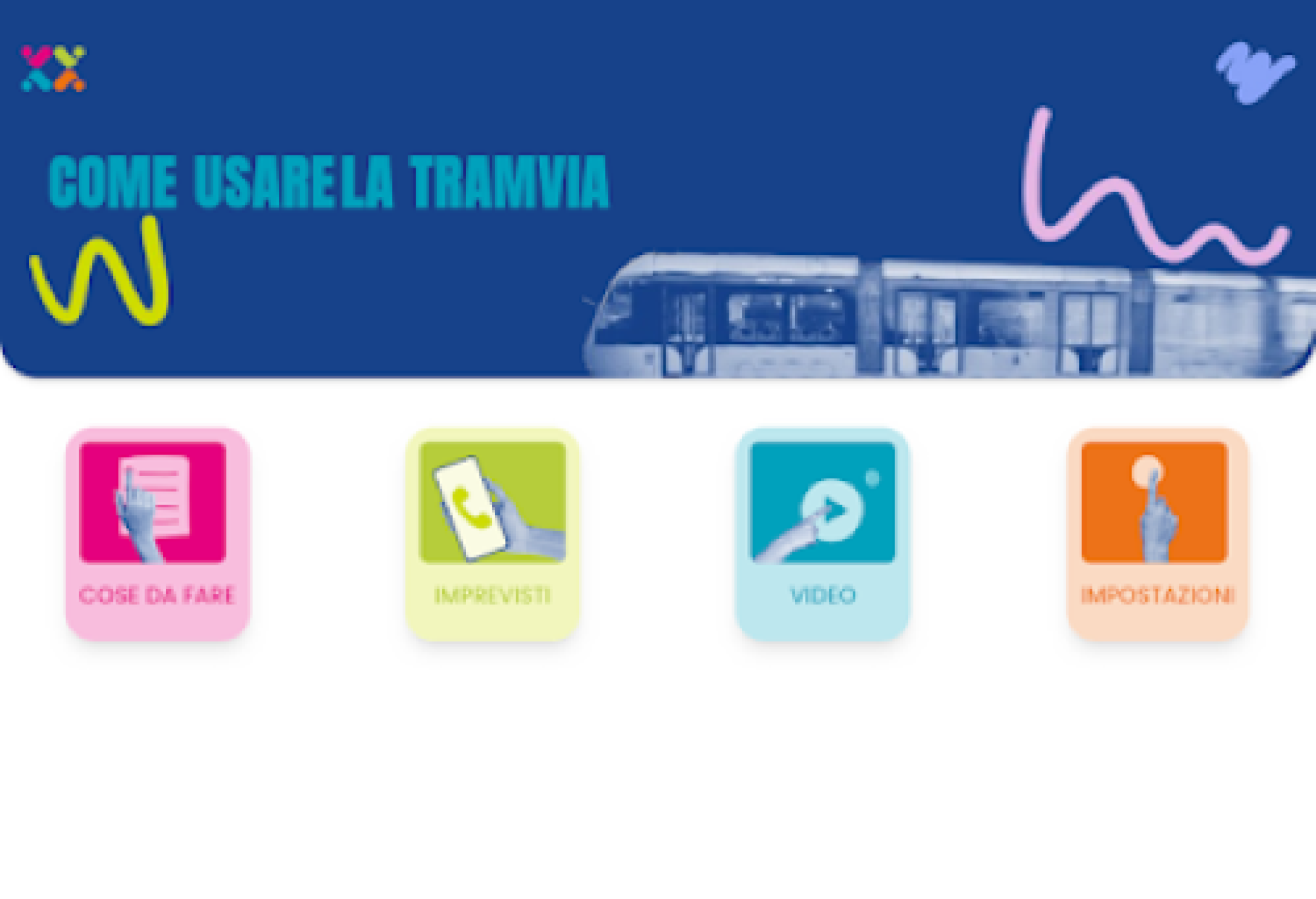 L'app "Via Blu"