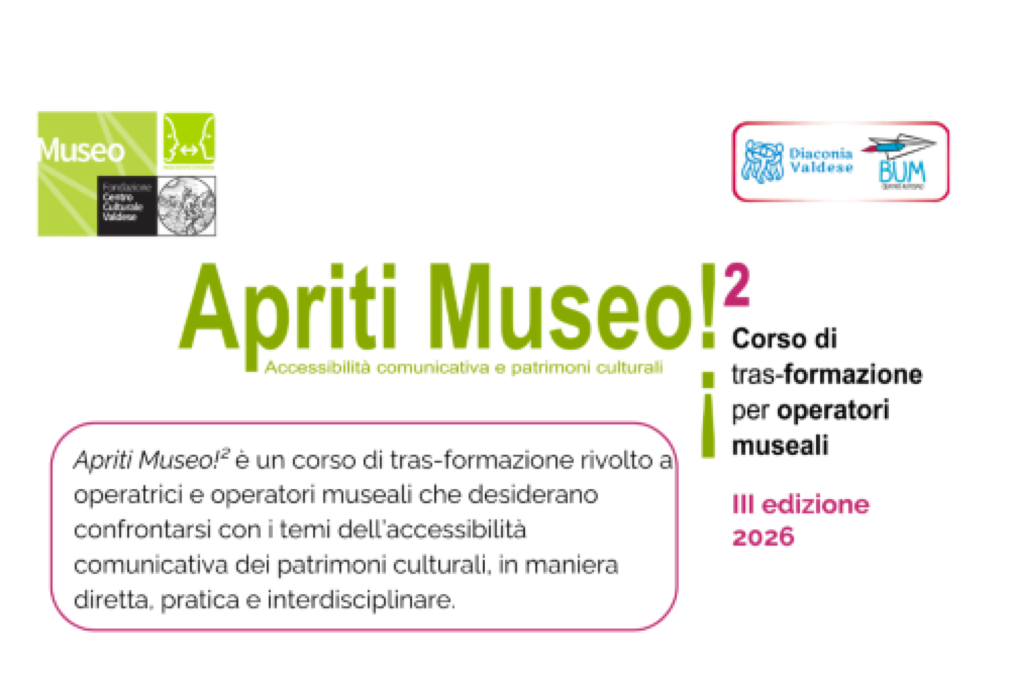 Un corso per dare sostanza al concetto di democrazia della cultura