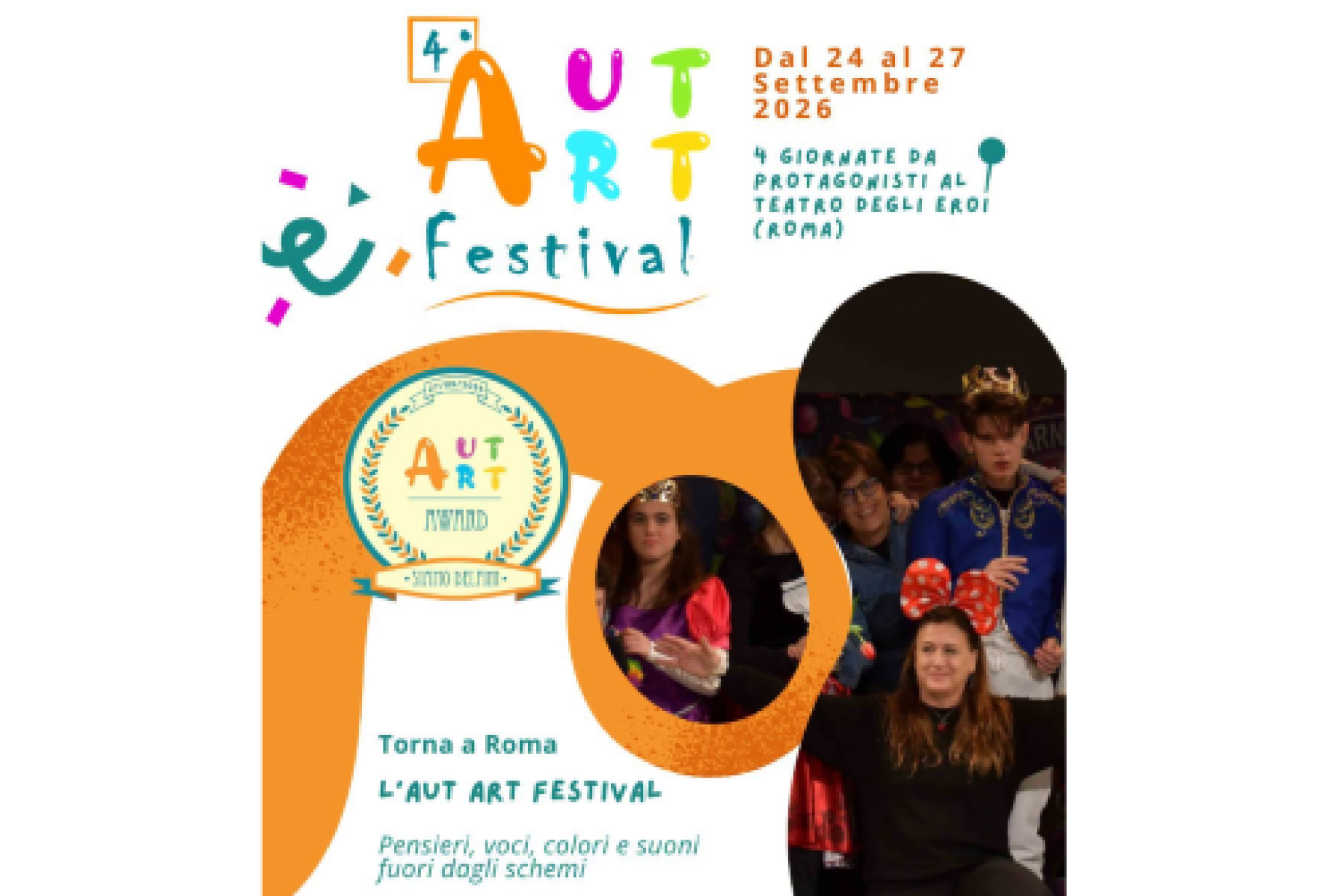 “Aut Art Festival 2026”: pensieri, voci, colori e suoni fuori dagli schemi