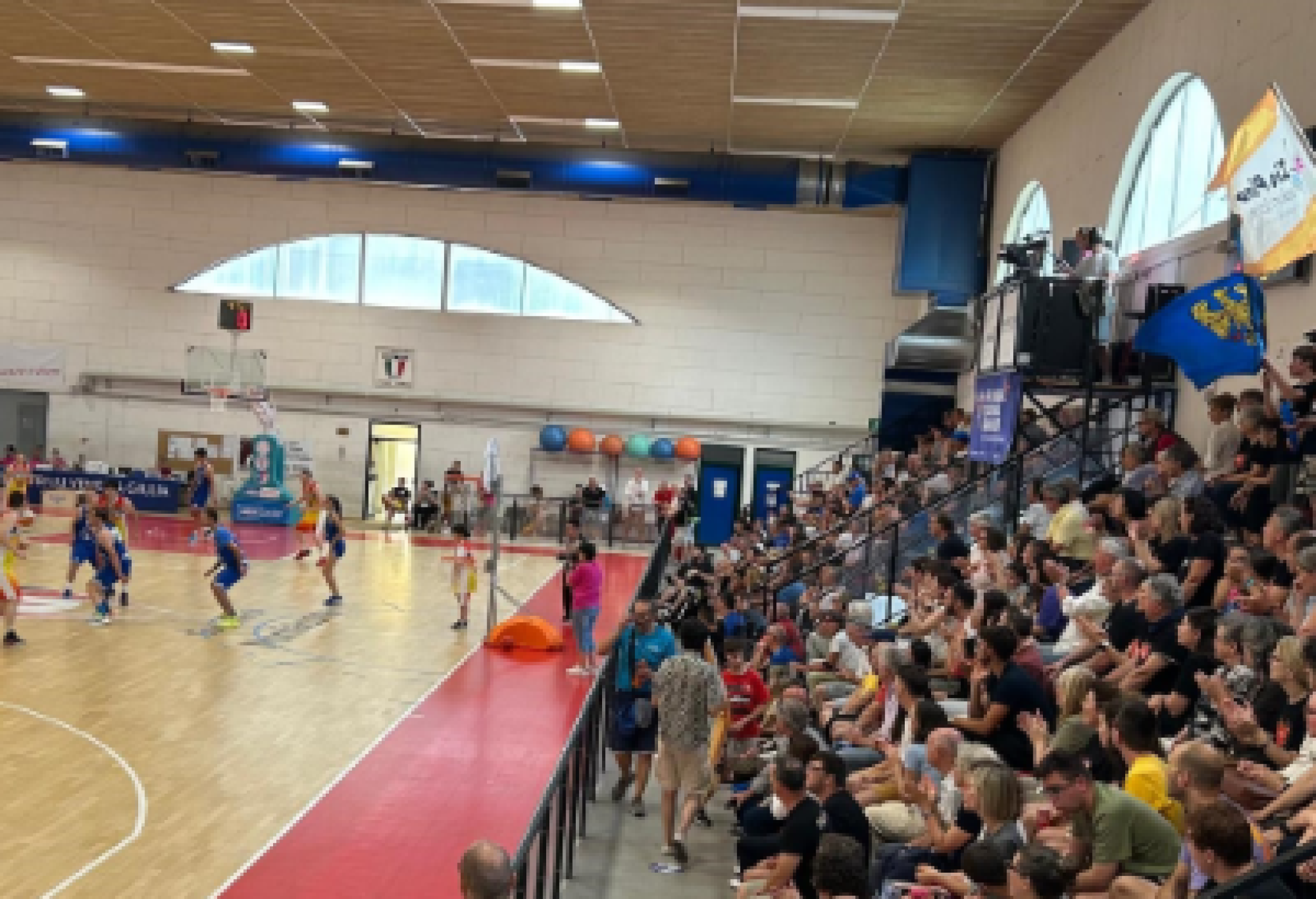 Tutto esaurito, nel giugno scorso, al Palazzetto di Monfalcone, per le finali del Campionato Nazionale di baskin