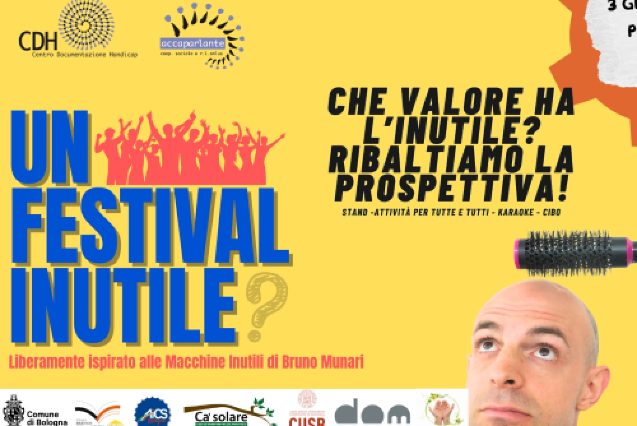 Un “Festival Inutile” a Bologna, per liberare fantasia e creatività
