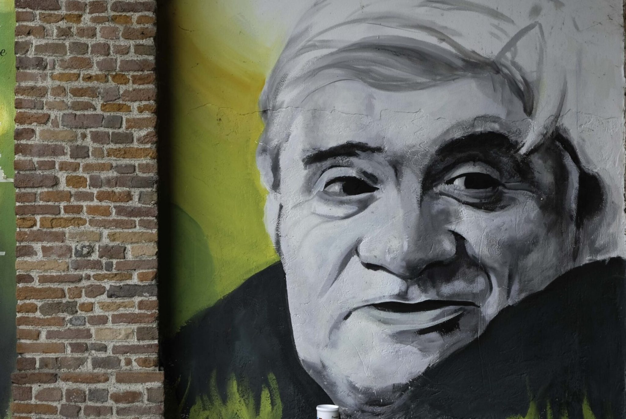 Il murale di Milano dedicato a Franco Bomprezzi (1952-2014)