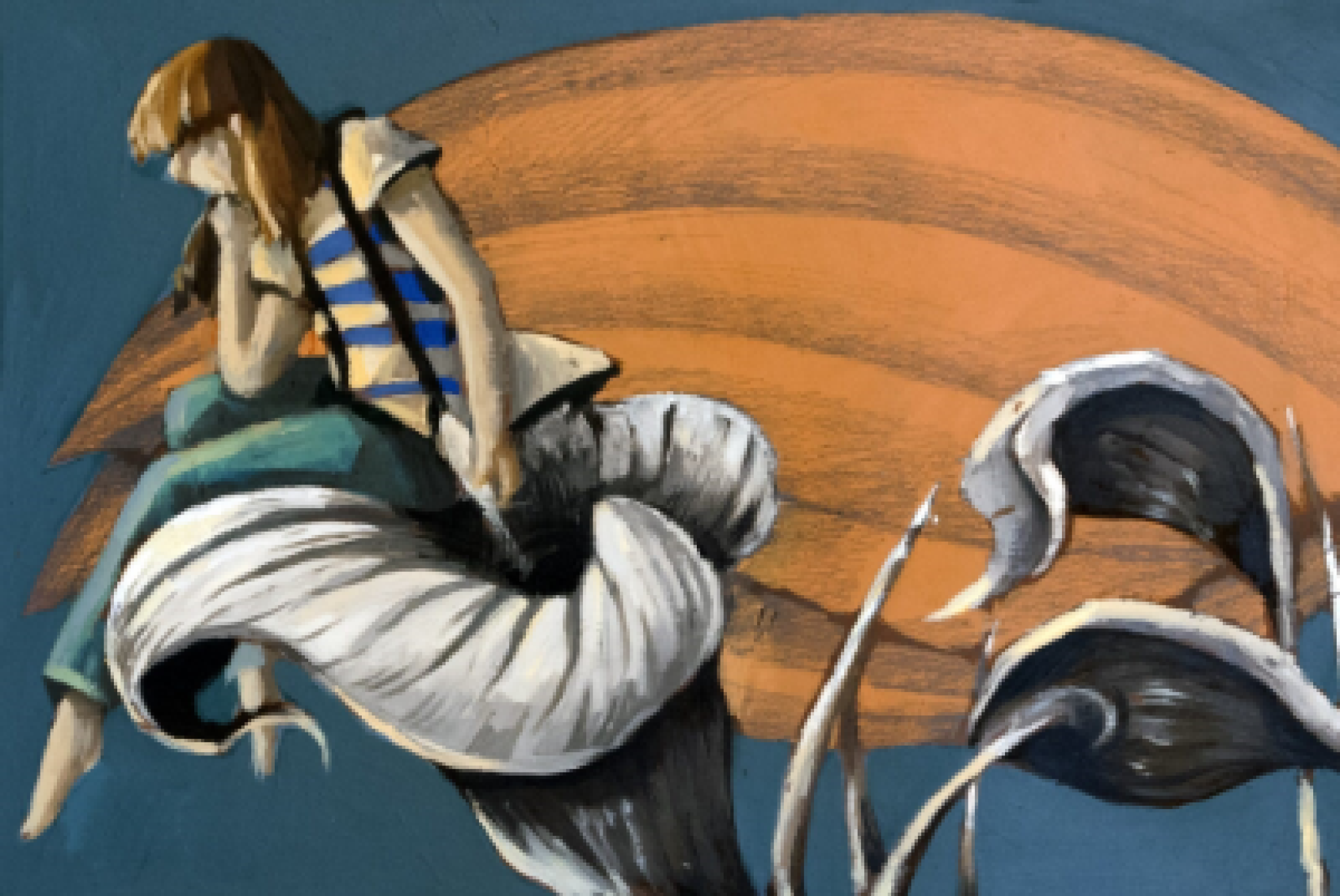 Alessandra Carloni, "Natura fiorente", 2017 (particolare)