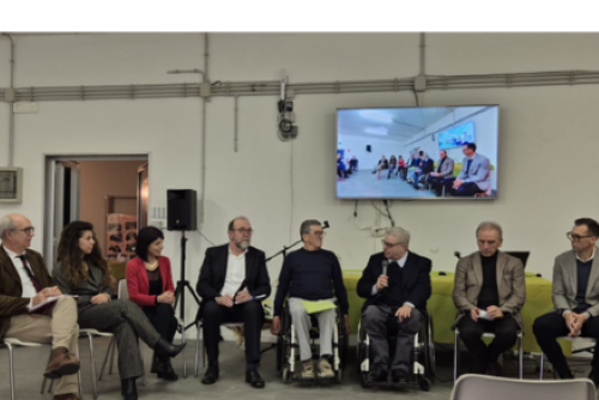 I relatori del convegno tenutosi nel dicembre scorso al Centro Progetto Spilimbergo
