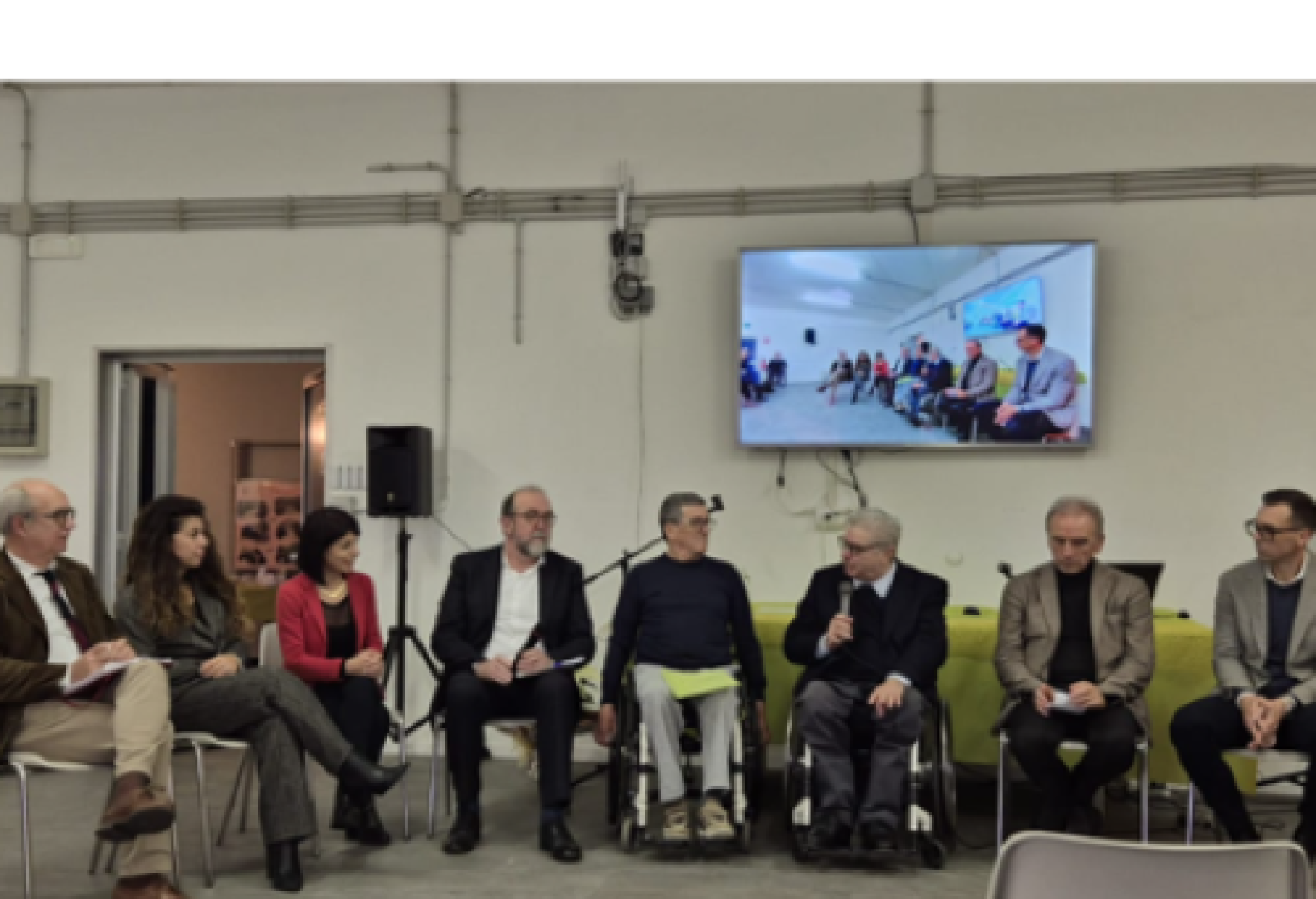 I relatori del convegno tenutosi nel dicembre scorso al Centro Progetto Spilimbergo
