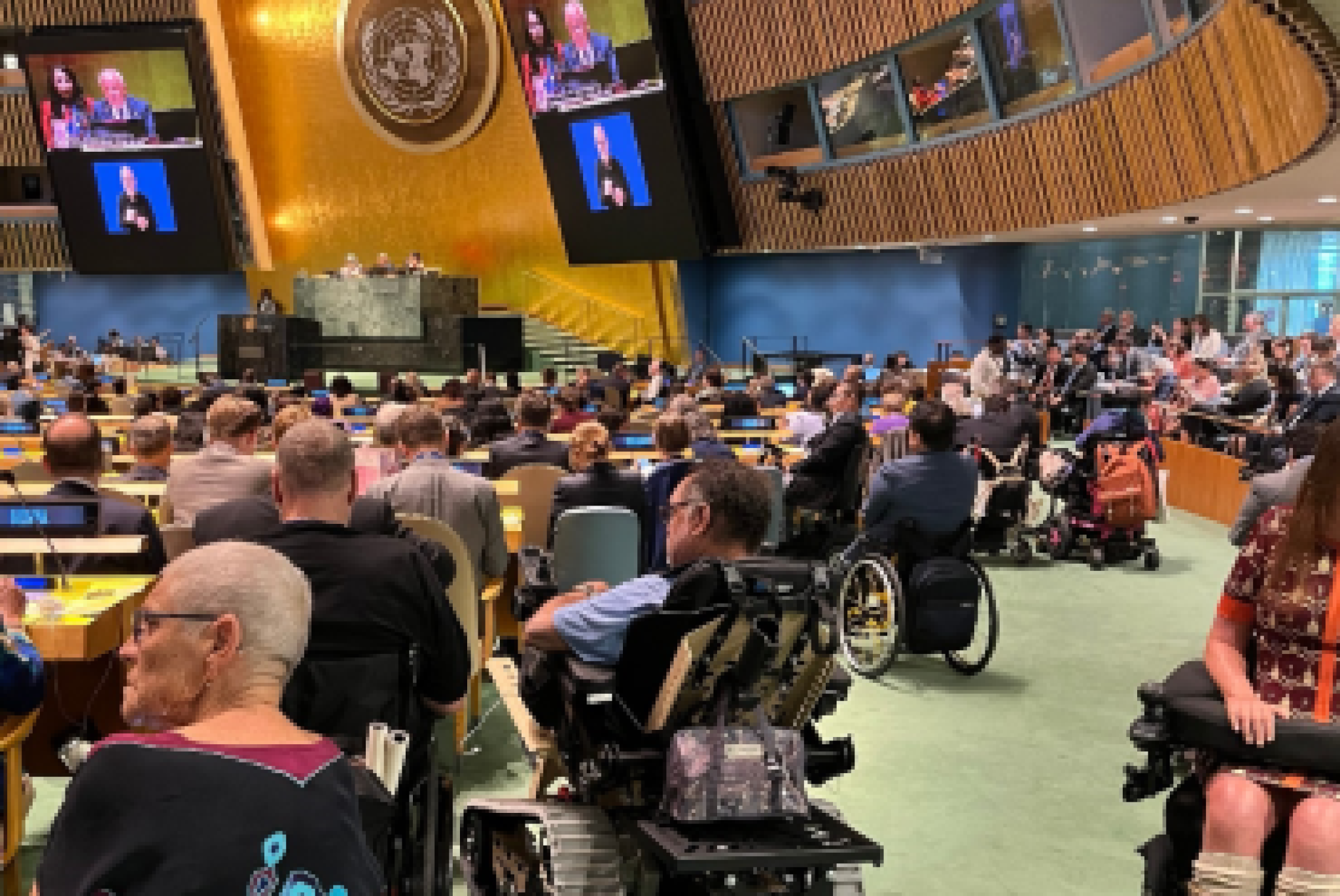 Immagine di repertorio riguardante una delle precedenti 18^ Conferenze Annuali degli Stati Parte della Convenzione ONU sui Diritti delle Persone con Disabilità