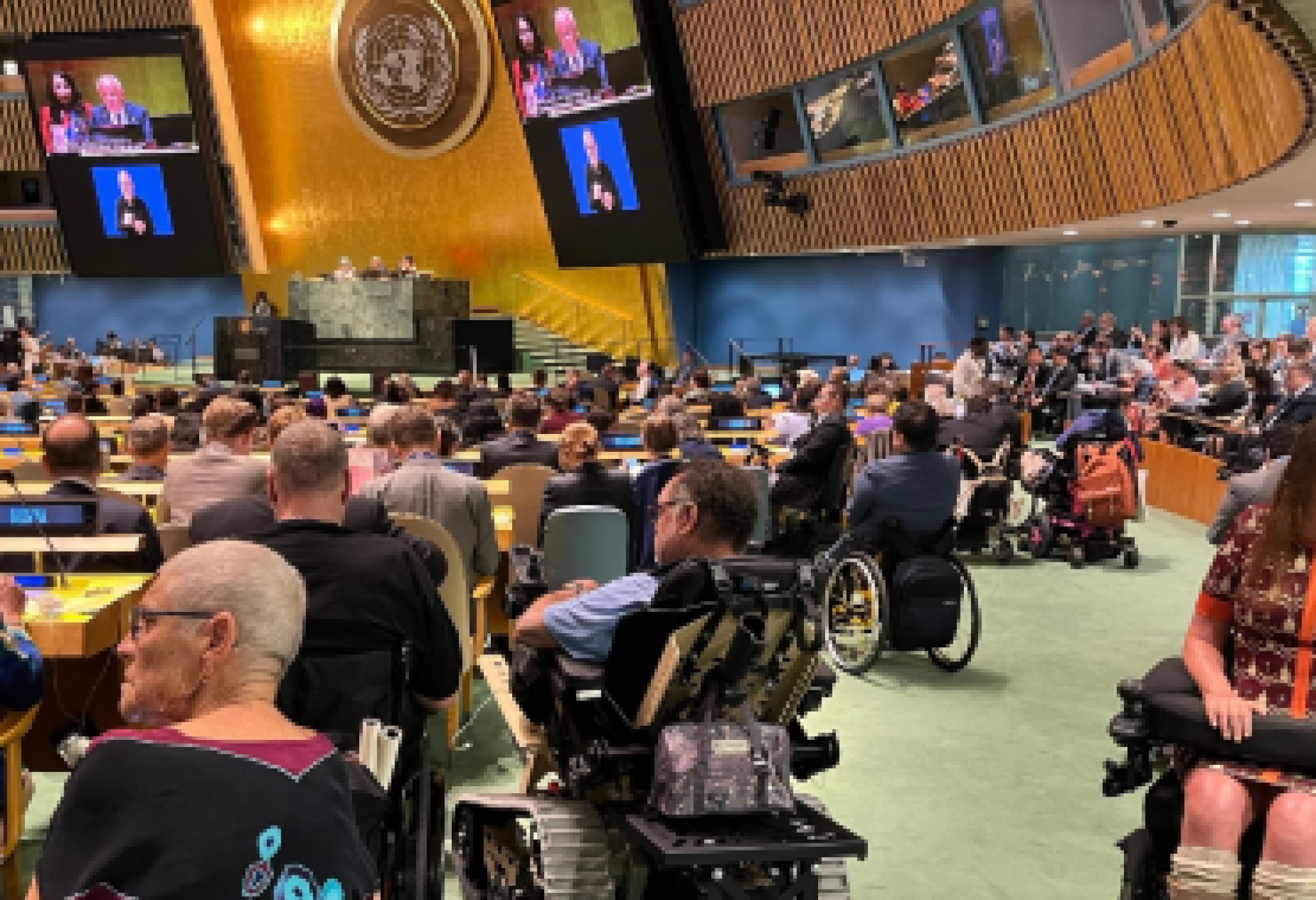 Immagine di repertorio riguardante una delle precedenti 18^ Conferenze Annuali degli Stati Parte della Convenzione ONU sui Diritti delle Persone con Disabilità