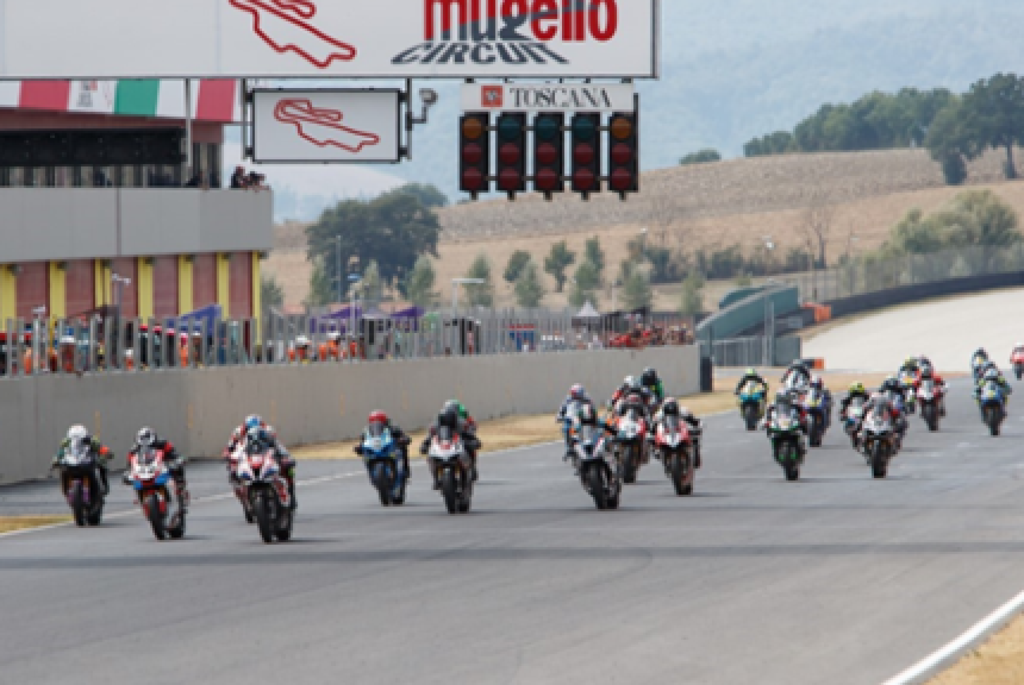 Immagine di repertorio di una delle gare di motociclisti paralimpici organizzata al Mugello dall'Associazione Di.Di.