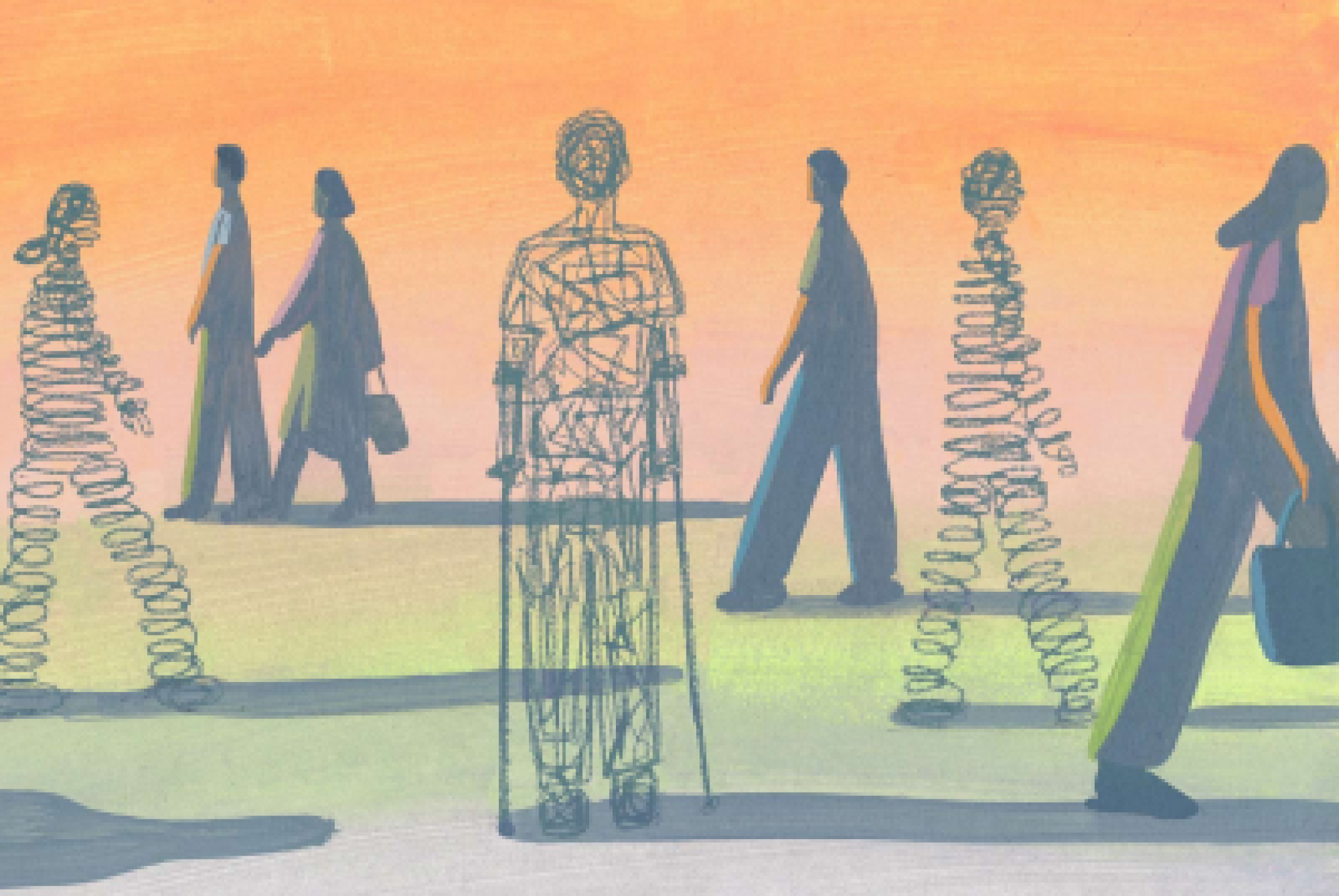 "Seeing Disability Differently" ("Vedere la disabilità in modo differente"). Immagine di Holly Stapleton