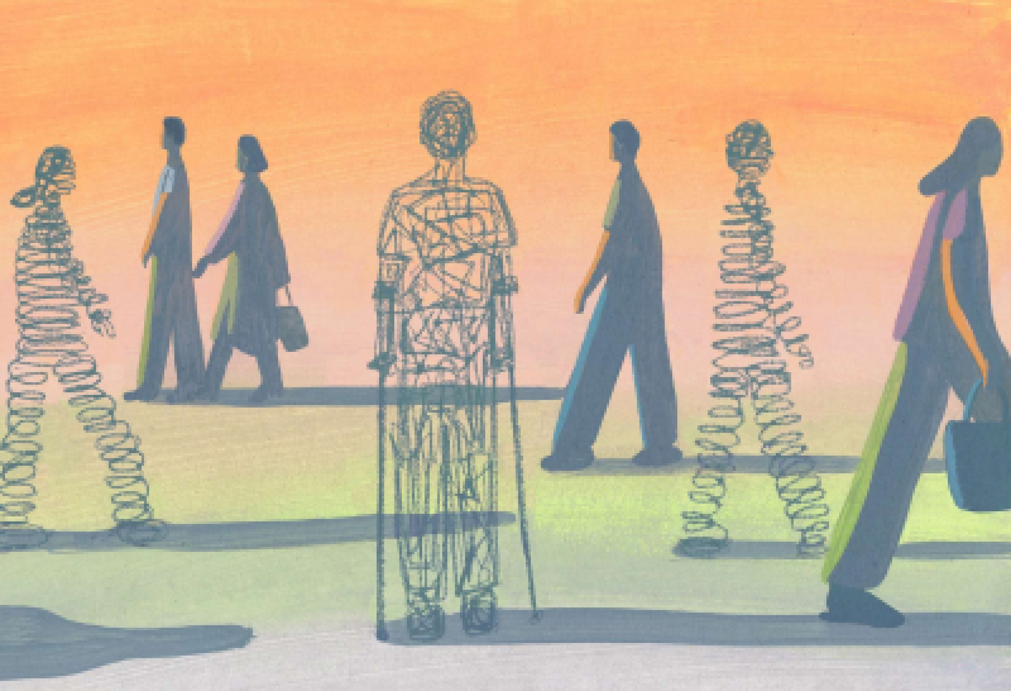 "Seeing Disability Differently" ("Vedere la disabilità in modo differente"). Immagine di Holly Stapleton