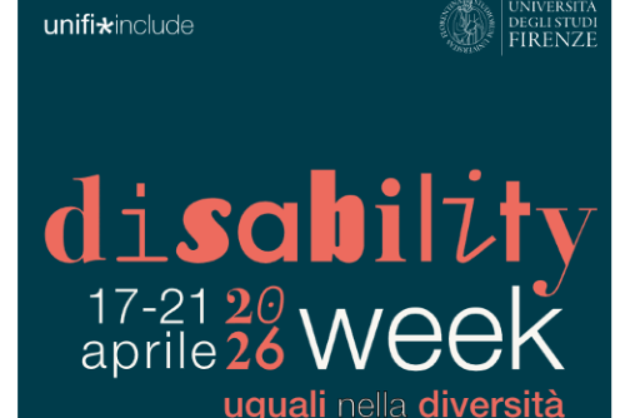 Formazione, cultura, cinema e politiche sociali: la “Disability Week” promossa dall’Università di Firenze