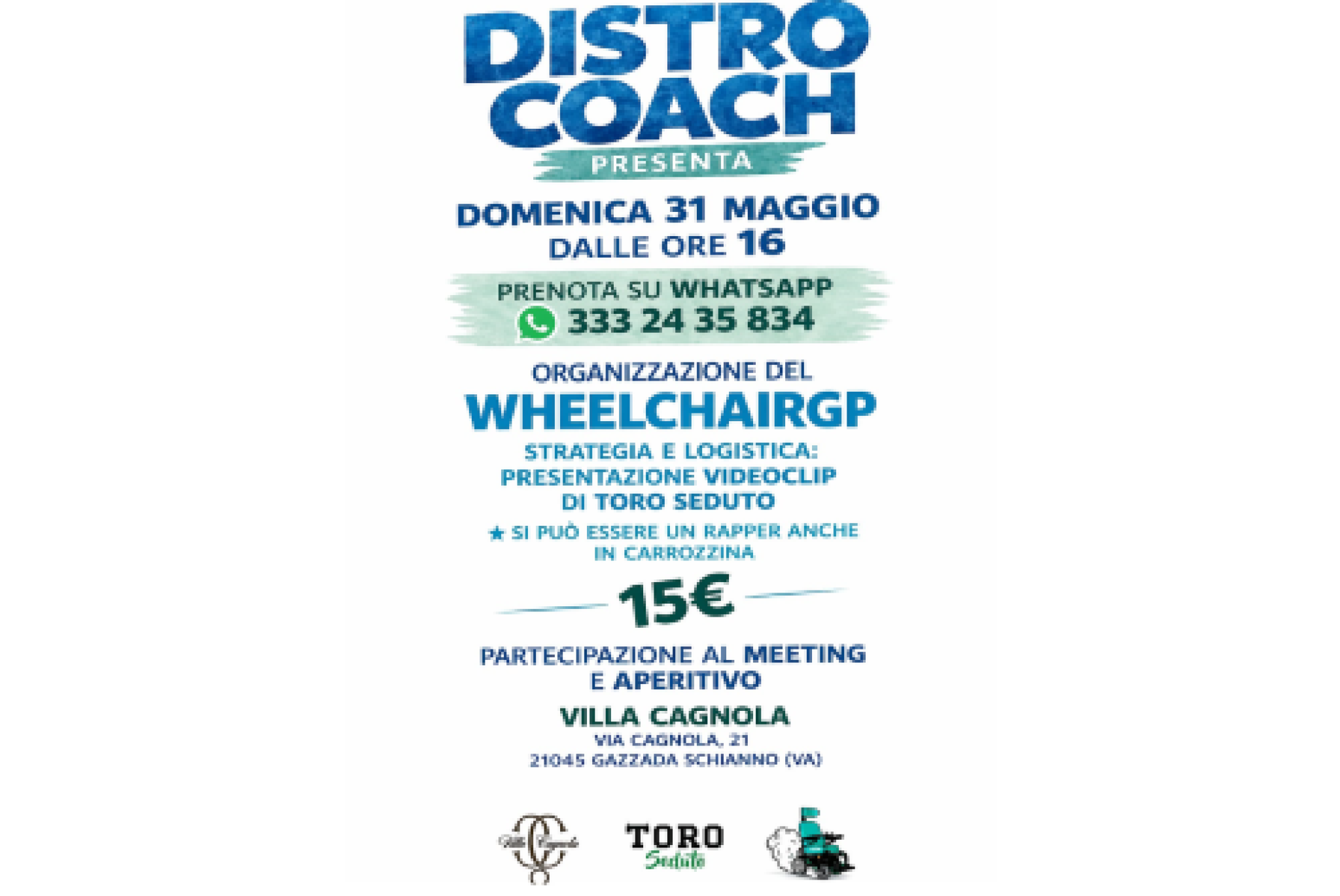 “Distro Coach”: la carrozzina da simbolo di limite a simbolo di energia, partecipazione e protagonismo