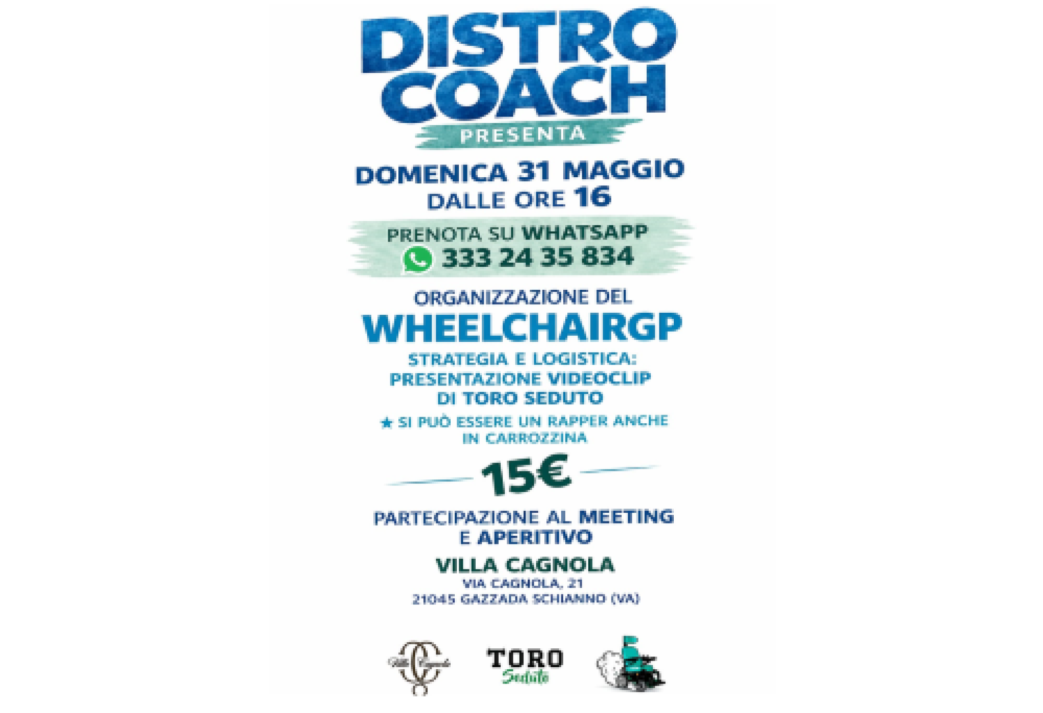 “Distro Coach”: la carrozzina da simbolo di limite a simbolo di energia, partecipazione e protagonismo