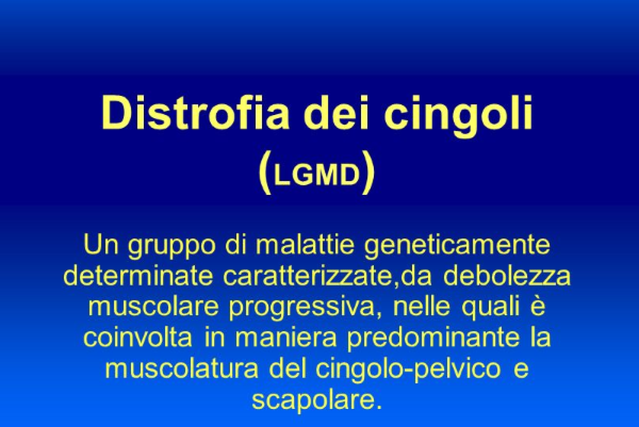 Distrofie muscolari dei cingoli: parliamo di terapie