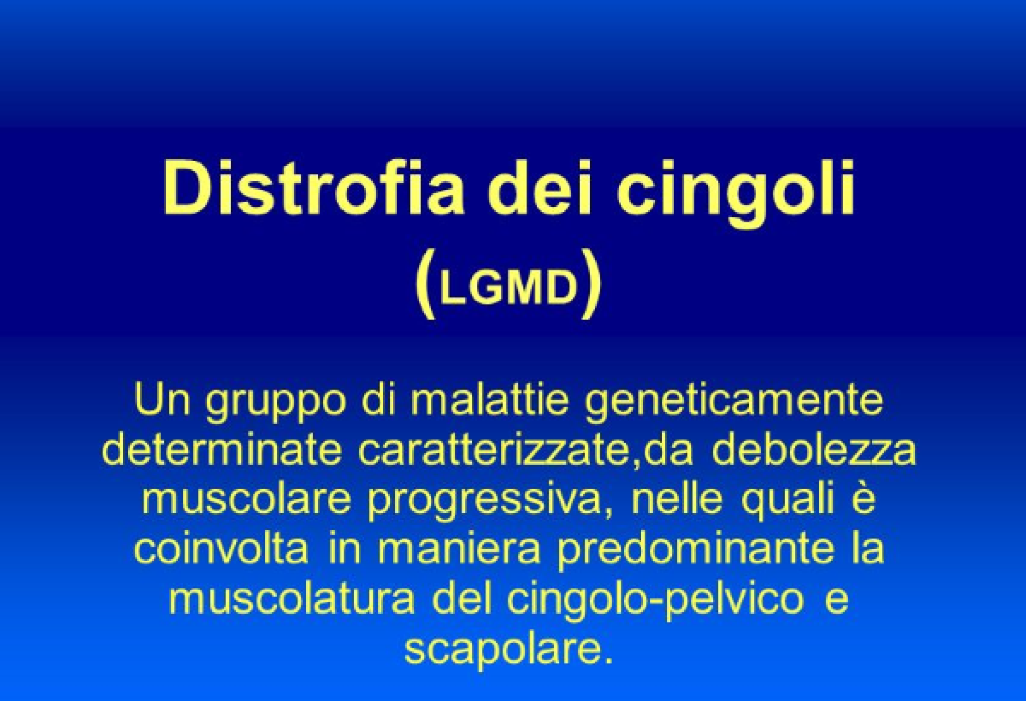 Distrofie muscolari dei cingoli: parliamo di terapie