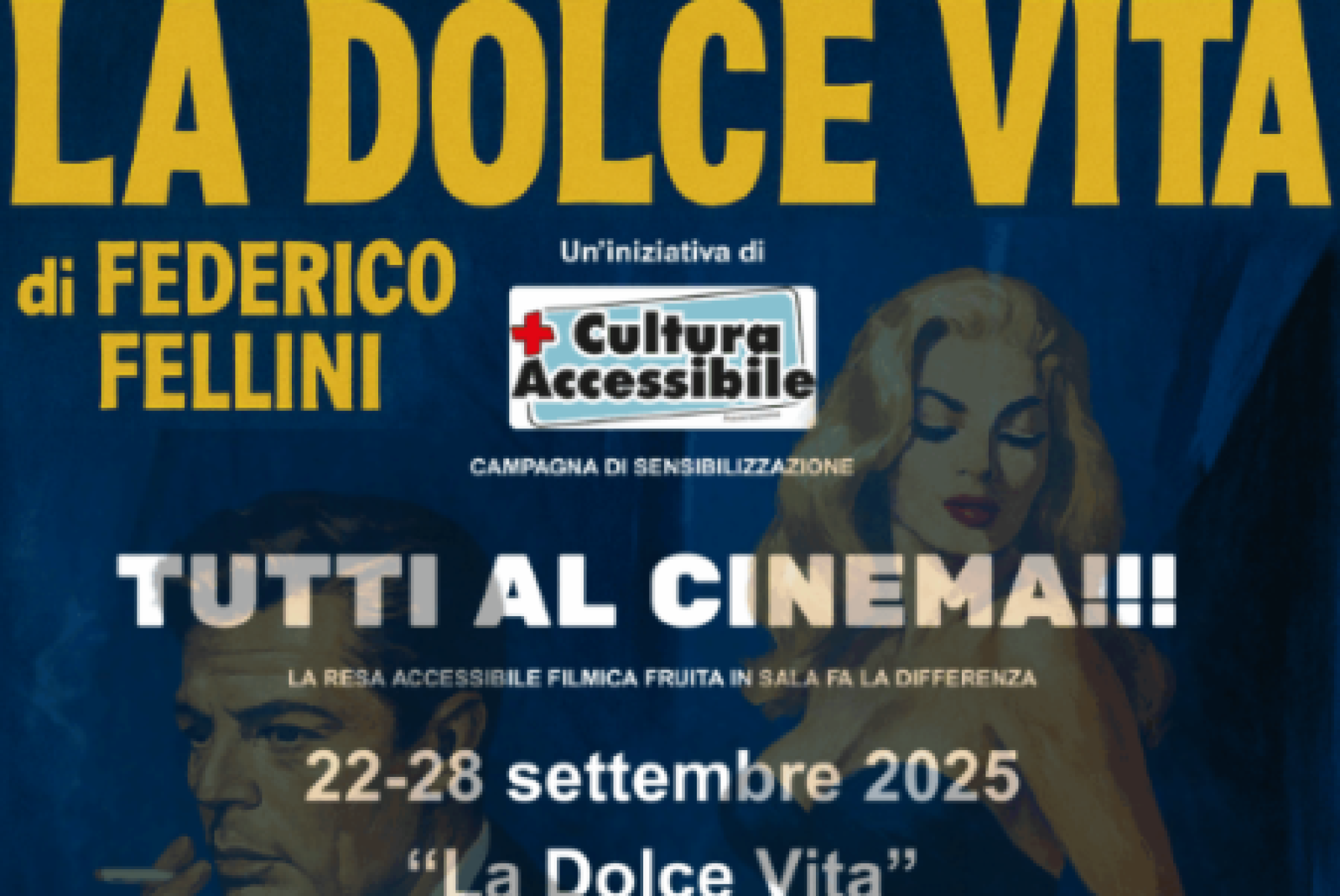 Un’importante iniziativa culturale per dare la spinta decisiva a un cinema accessibile a tutti e tutte