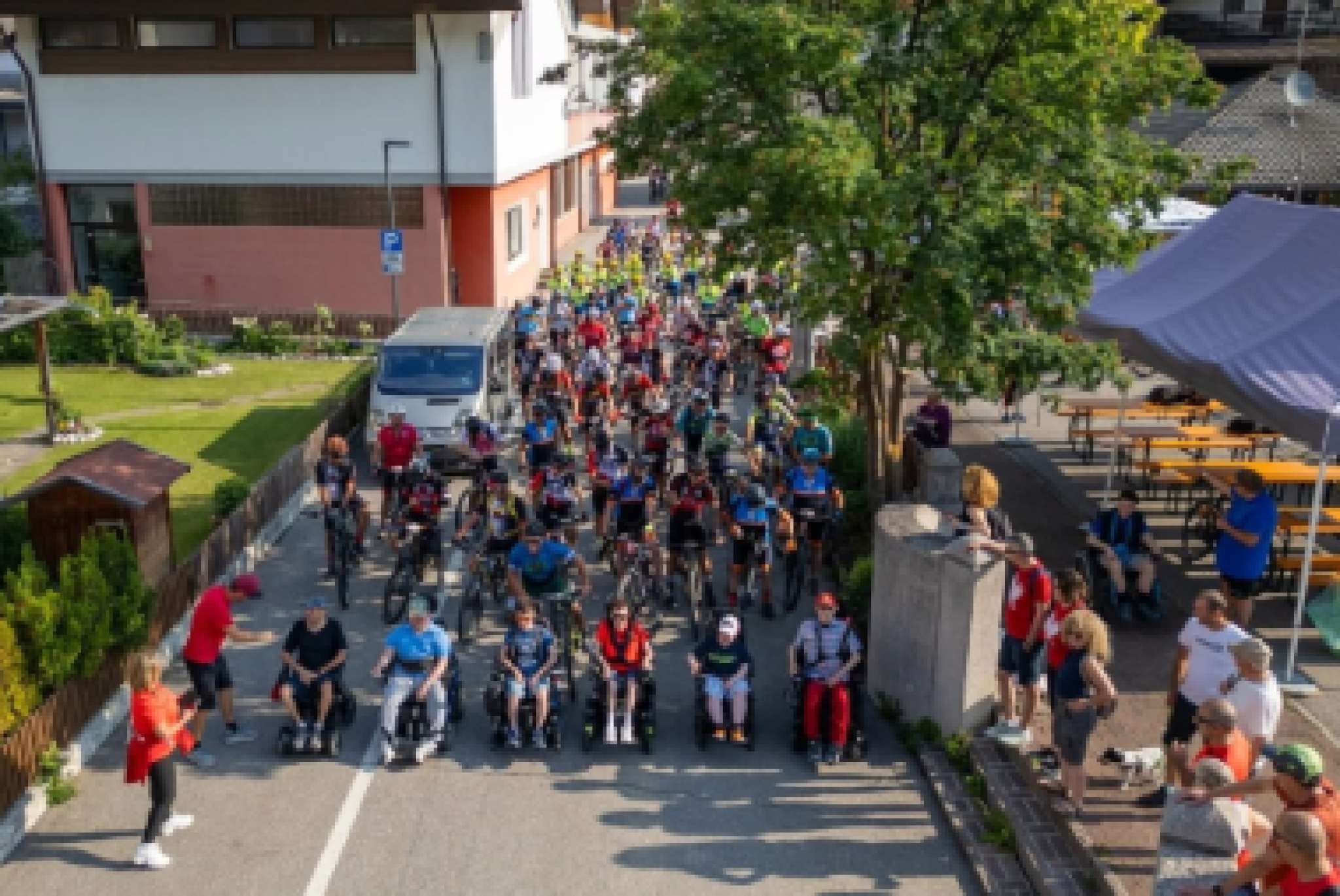 Un'immagine diu "DolomitiXDuchenne 2026"