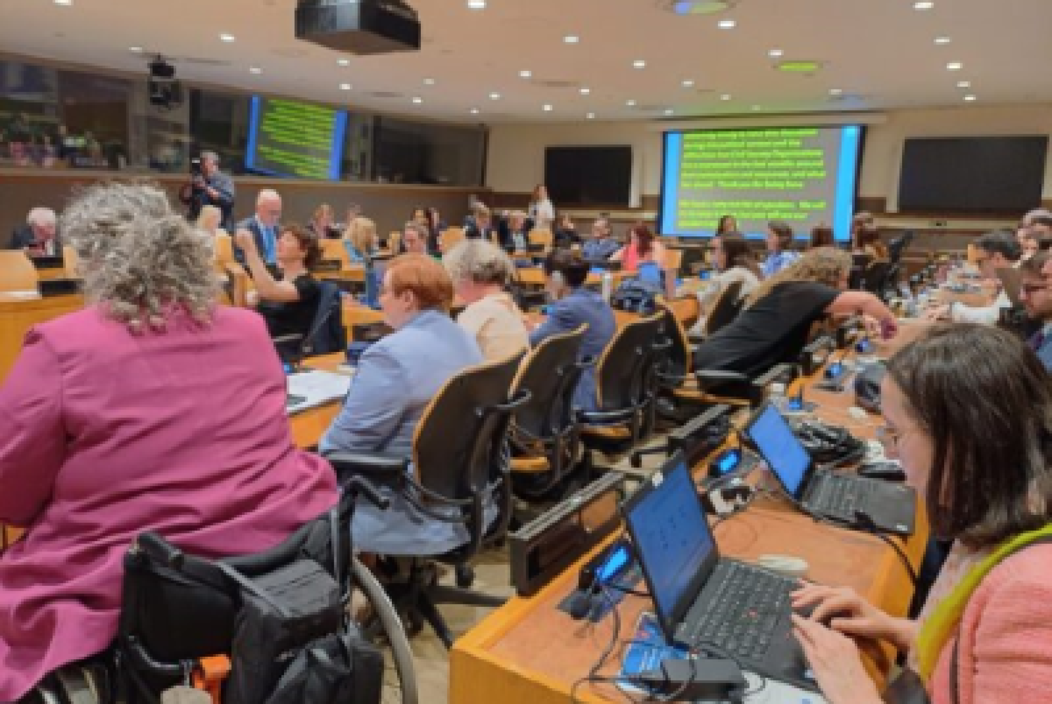 Partecipanti all'incontro promosso presso il Palazzo delle Nazioni Unite dall'Unione Europea e dall'EDF
