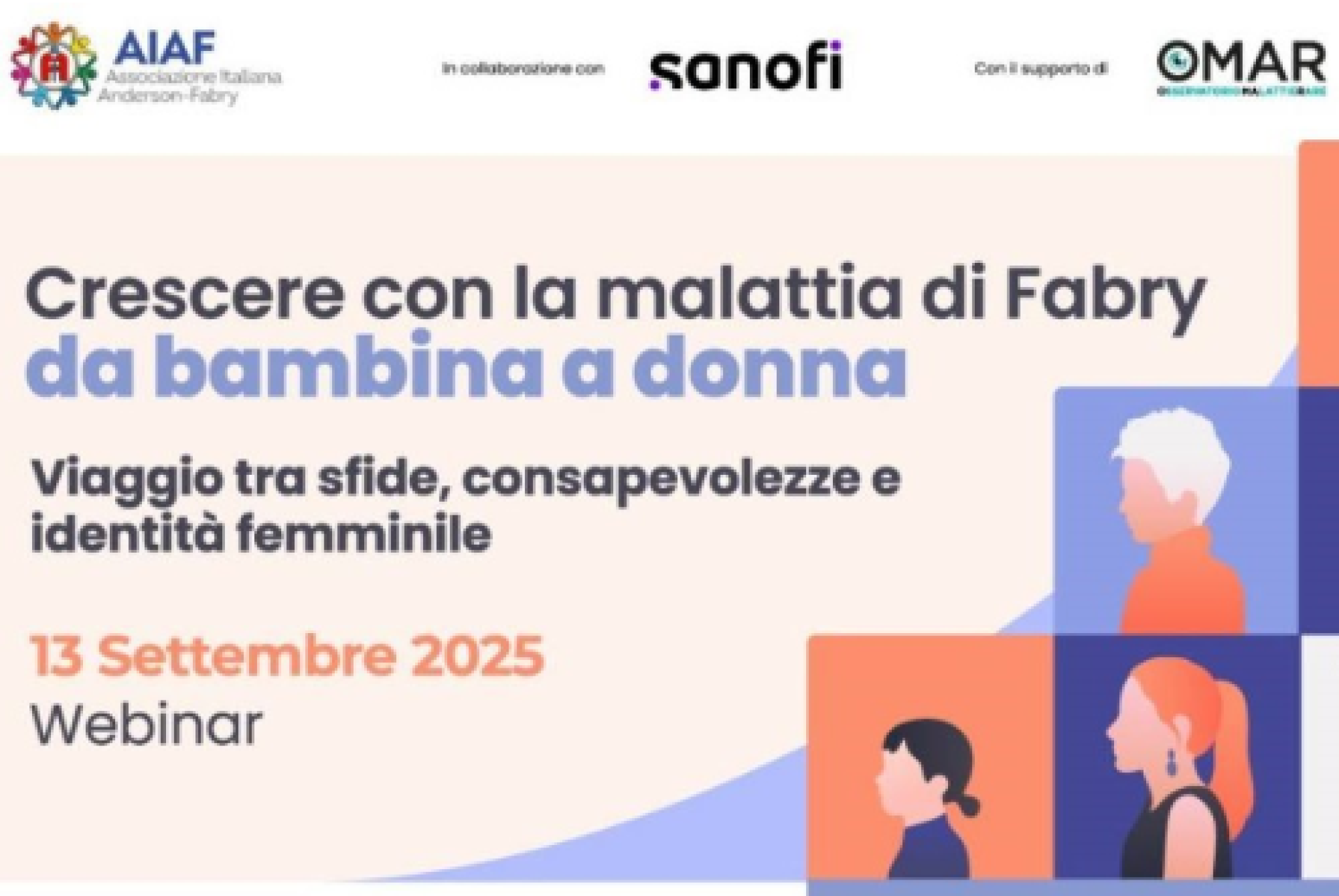 Crescere con la malattia di Fabry da bambina a donna