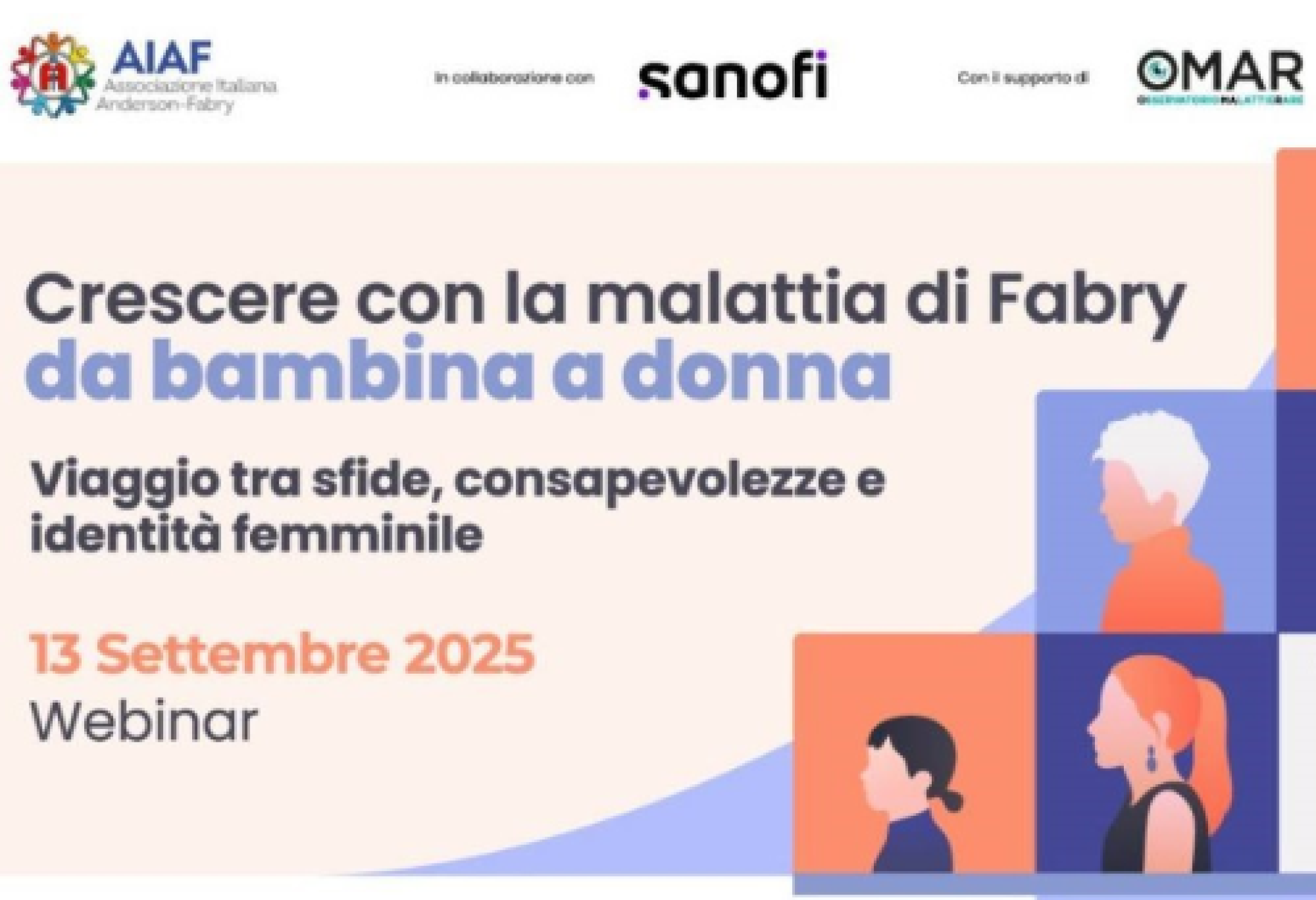 Crescere con la malattia di Fabry da bambina a donna