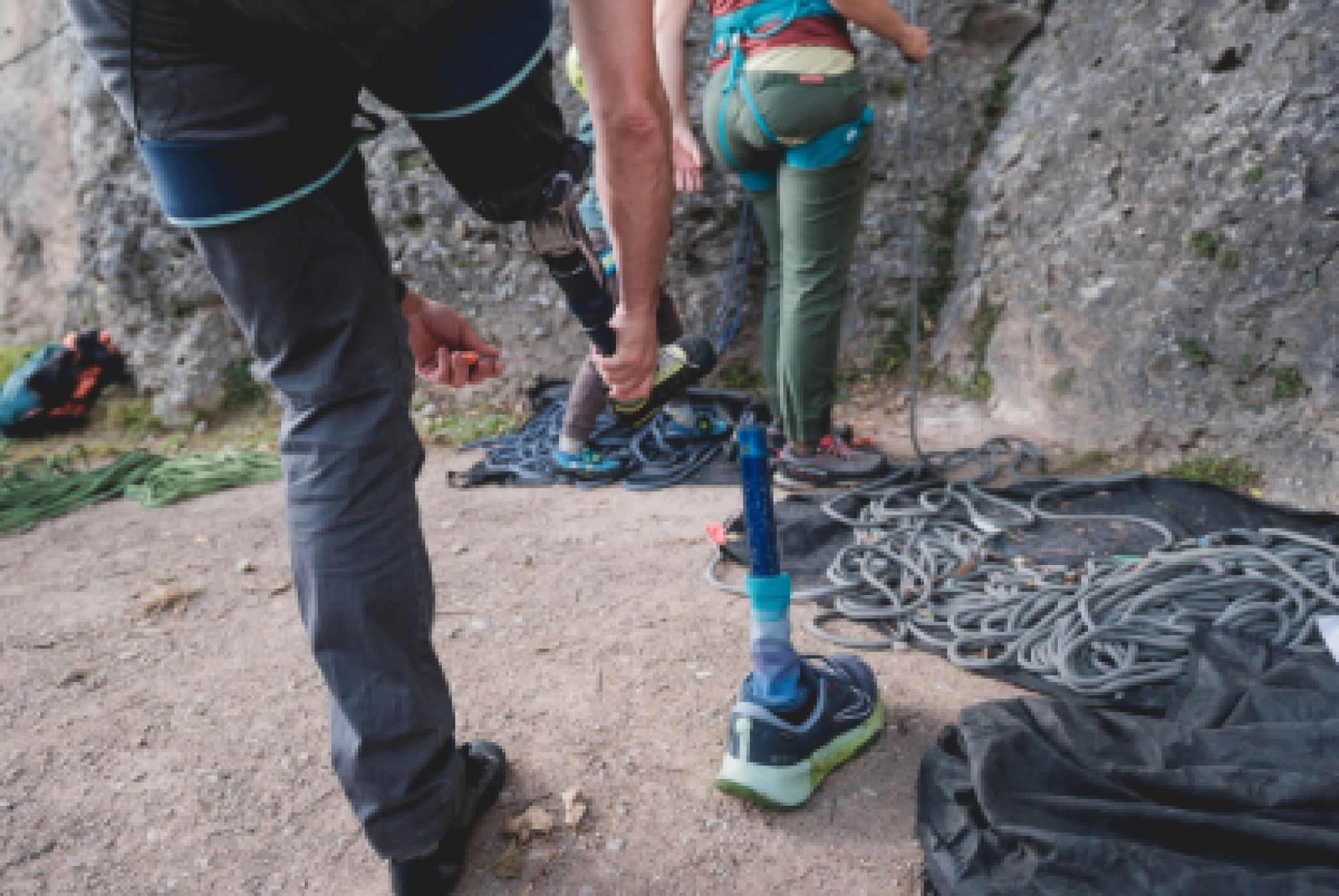 Partecipanti al Festival dell'Arrampicata Inclusiva dello scorso anno