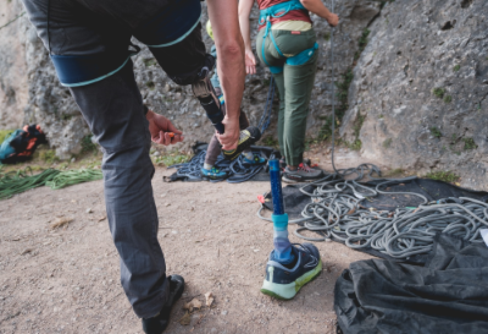 Partecipanti al Festival dell'Arrampicata Inclusiva dello scorso anno