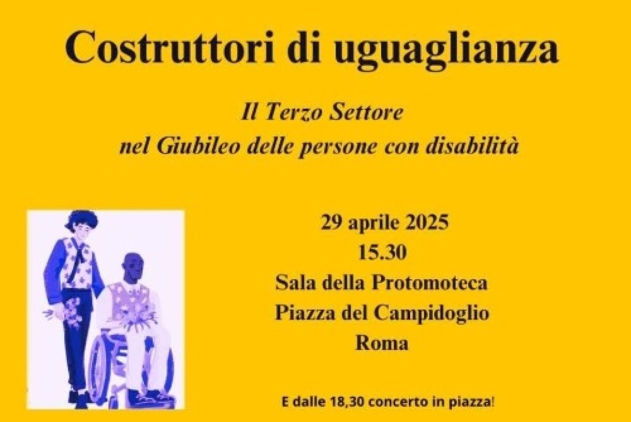Costruttori di uguaglianza: il Terzo Settore nel Giubileo delle persone con disabilità