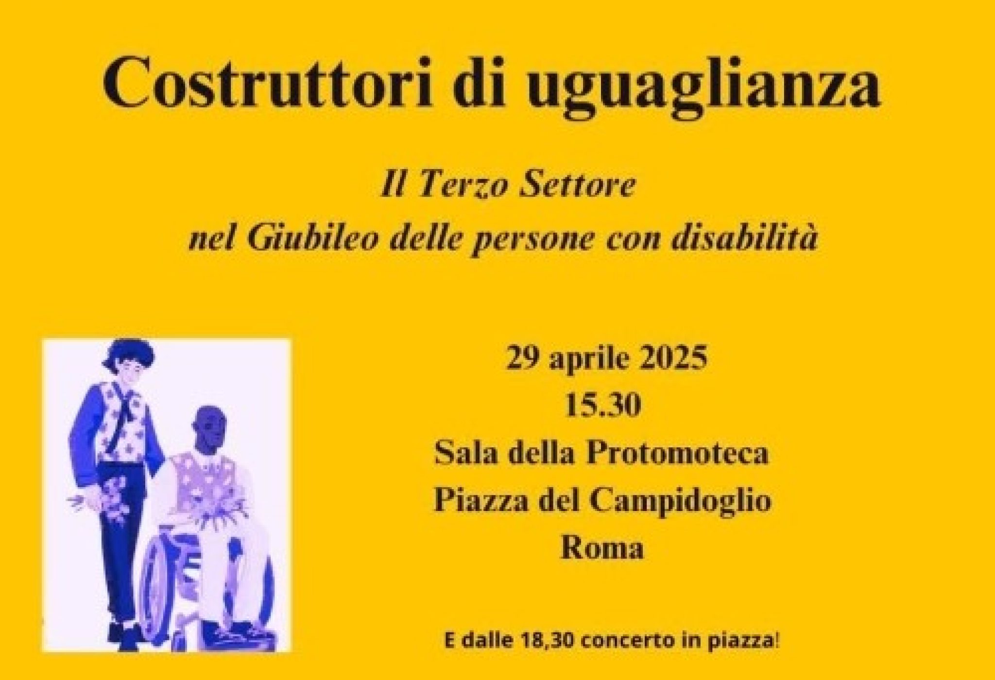 Costruttori di uguaglianza: il Terzo Settore nel Giubileo delle persone con disabilità