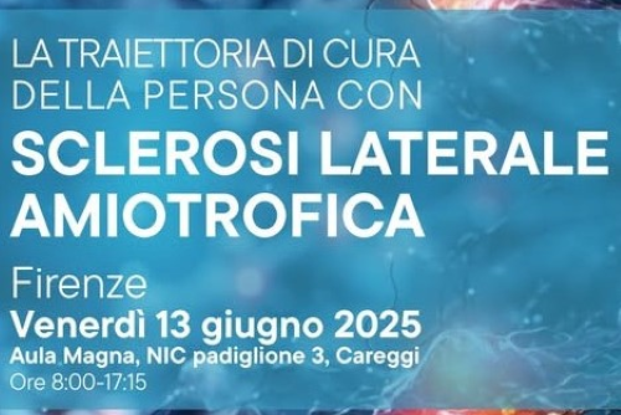 Storia di Michael, che oggi vive a Firenze, dove è in programma un convegno sulla SLA