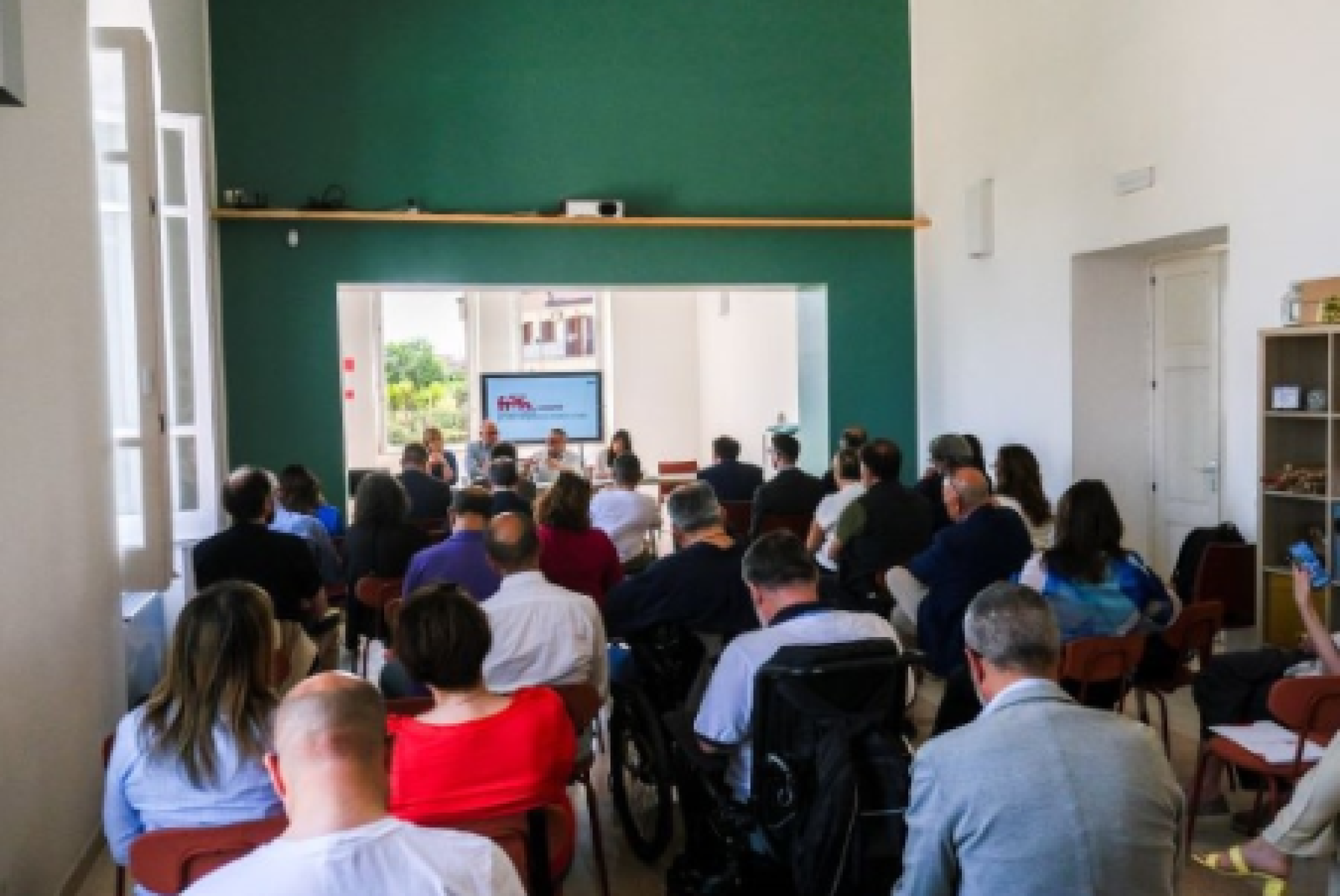 Un'immagine del recente congresso della FISH Campania, durante il quale è stata nominata la nuova Giunta della Federazione