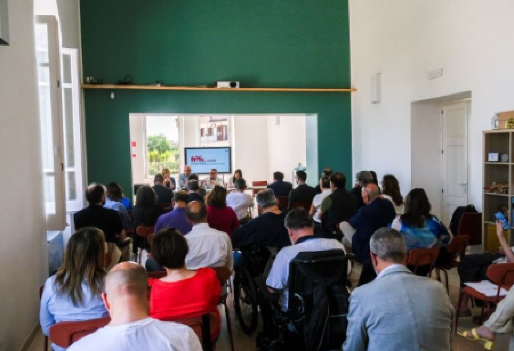 Un'immagine del recente congresso della FISH Campania, durante il quale è stata nominata la nuova Giunta della Federazione
