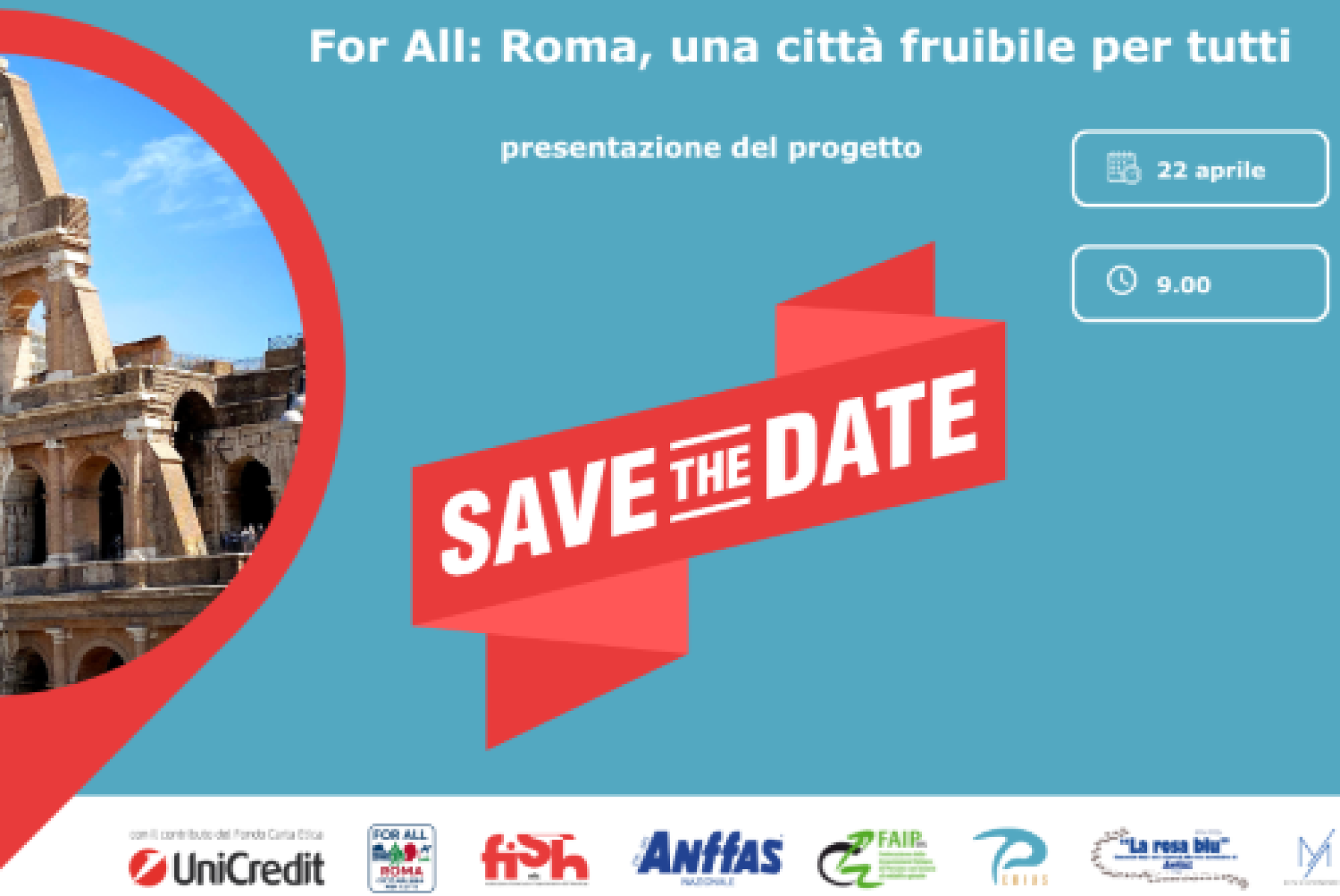 “For All”: un progetto per rendere Roma un modello di accessibilità e inclusione