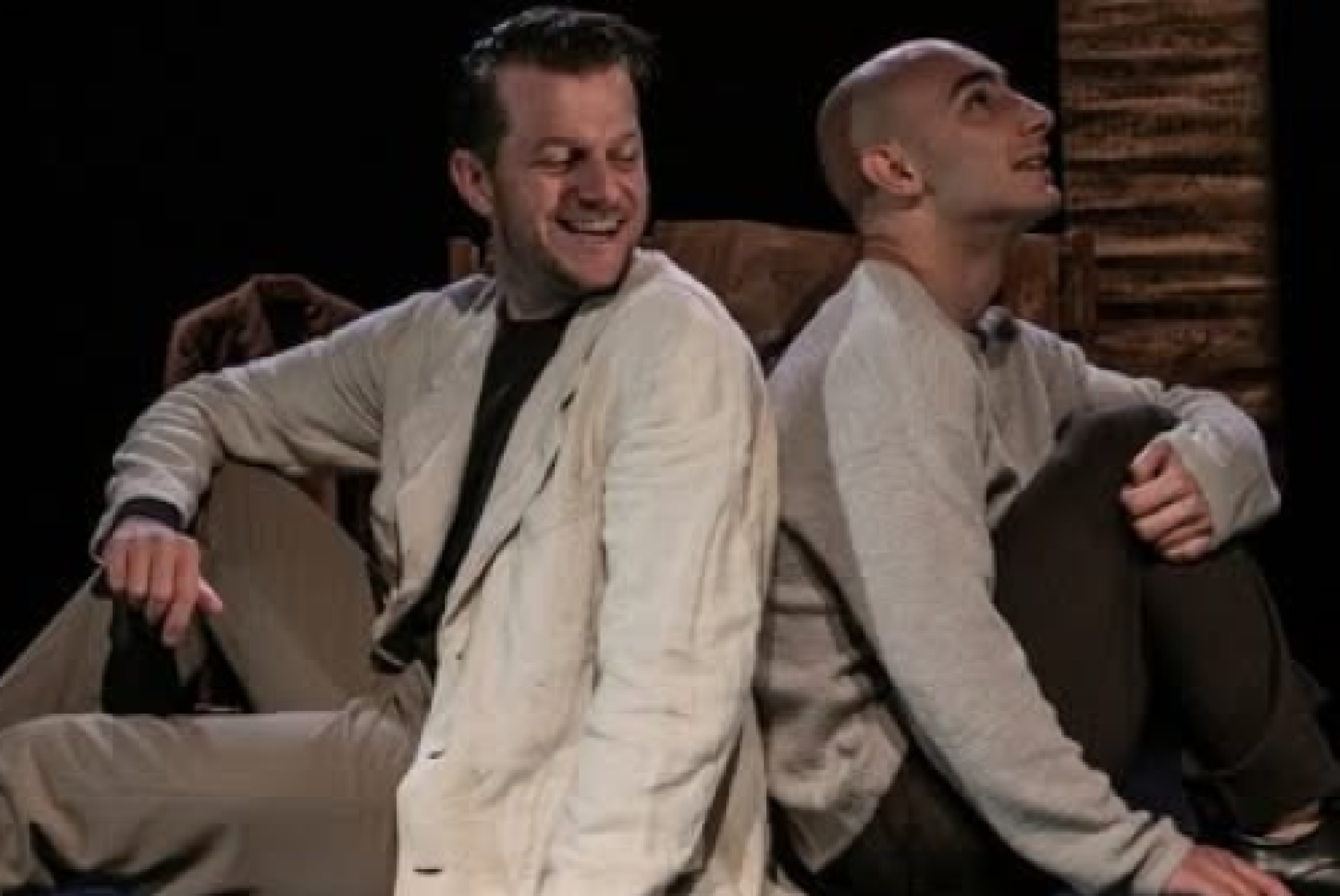 I protagonisti dello spettacolo "Fratelli"